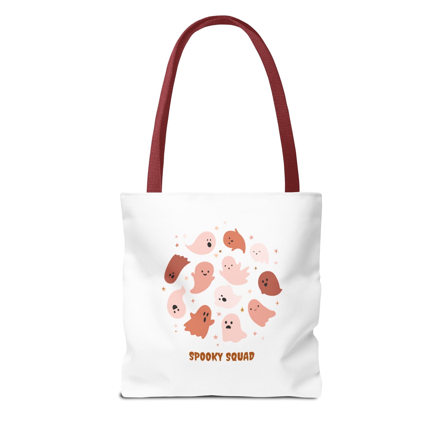 Cute Ghosts Halloween Gang Fall Spooky Squad Fall Season Tote Trick or Treating Candy Bag Reusable Lunch Bag