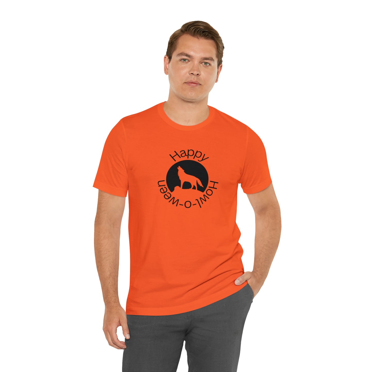 Unisex Howl-O-Ween Wolf T-Shirt