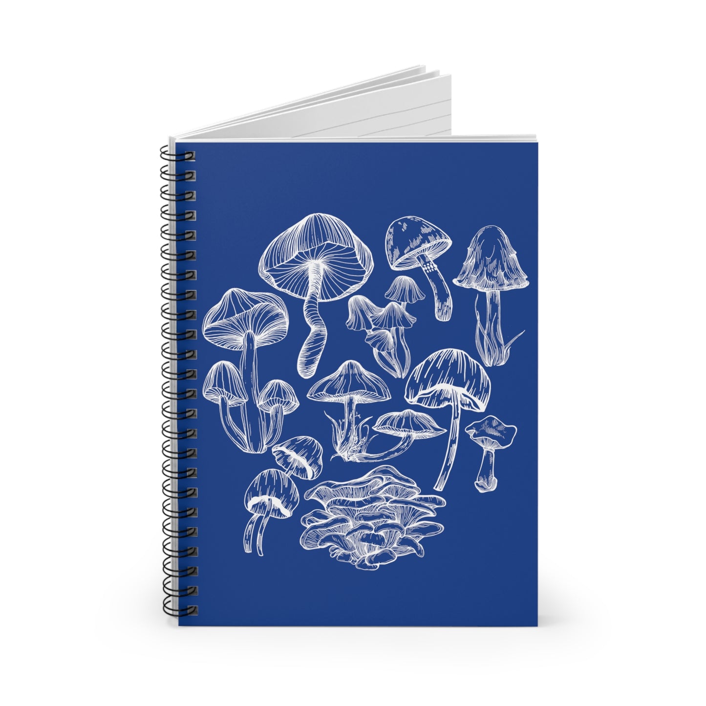 Mushroom Lover Fungi Print Toadstool Spiral Notebook