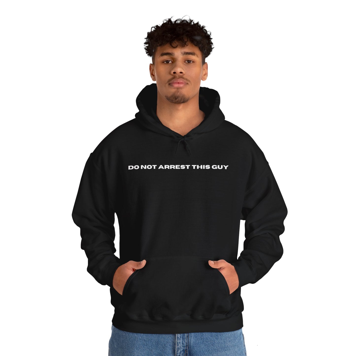 Unisex Heavy Blend™ Do Not Arrest This Guy Hooded Sweatshirt