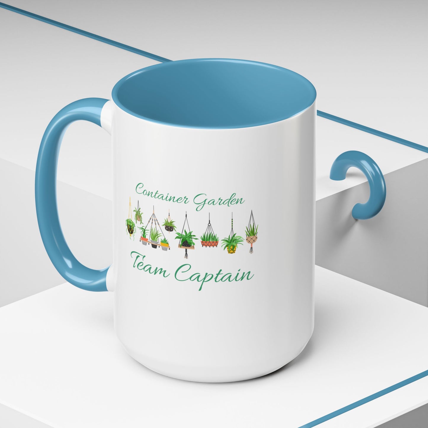11oz/15oz Garden Themed Container Garden Team Captain Plant Parent Coffee Mug