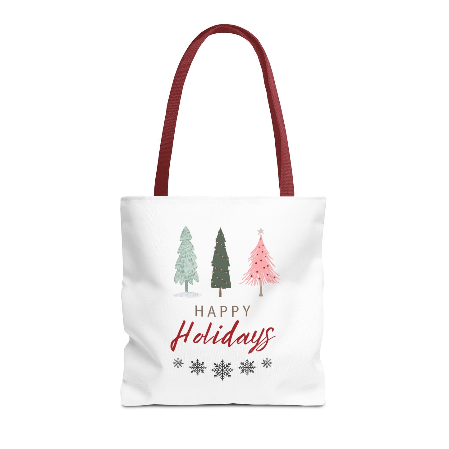 Unisex Happy Holidays Seasons Greetings Fall Tote Bag