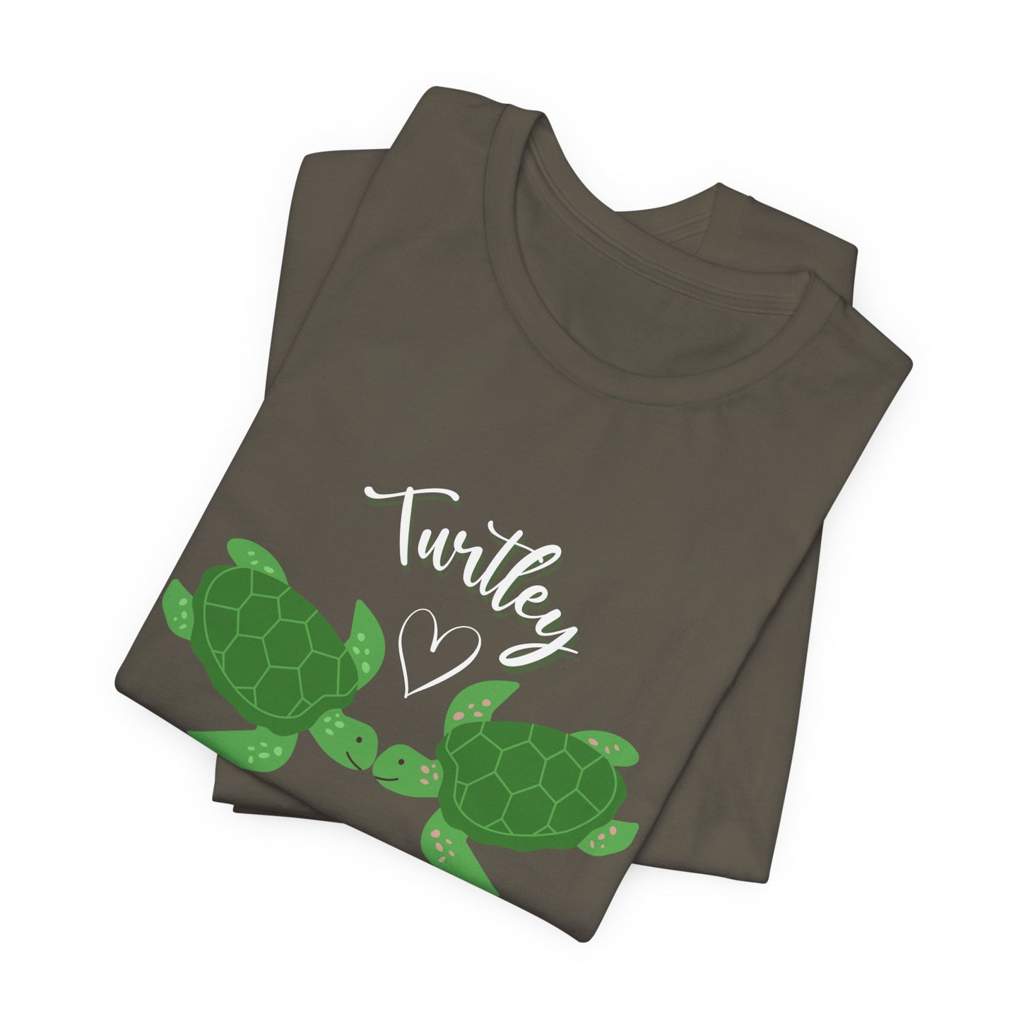 Unisex Cute Turtle Lover Turtley Into You T-Shirt