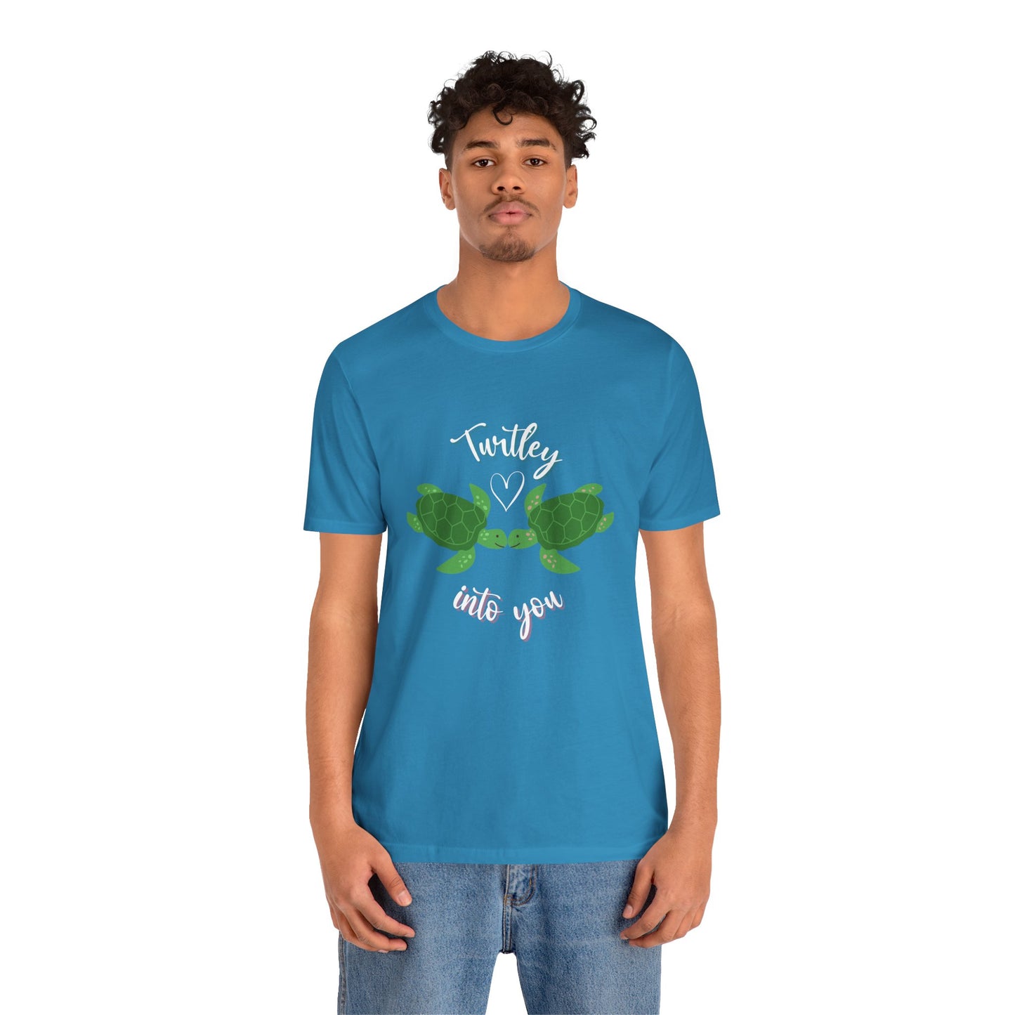 Unisex Cute Turtle Lover Turtley Into You T-Shirt
