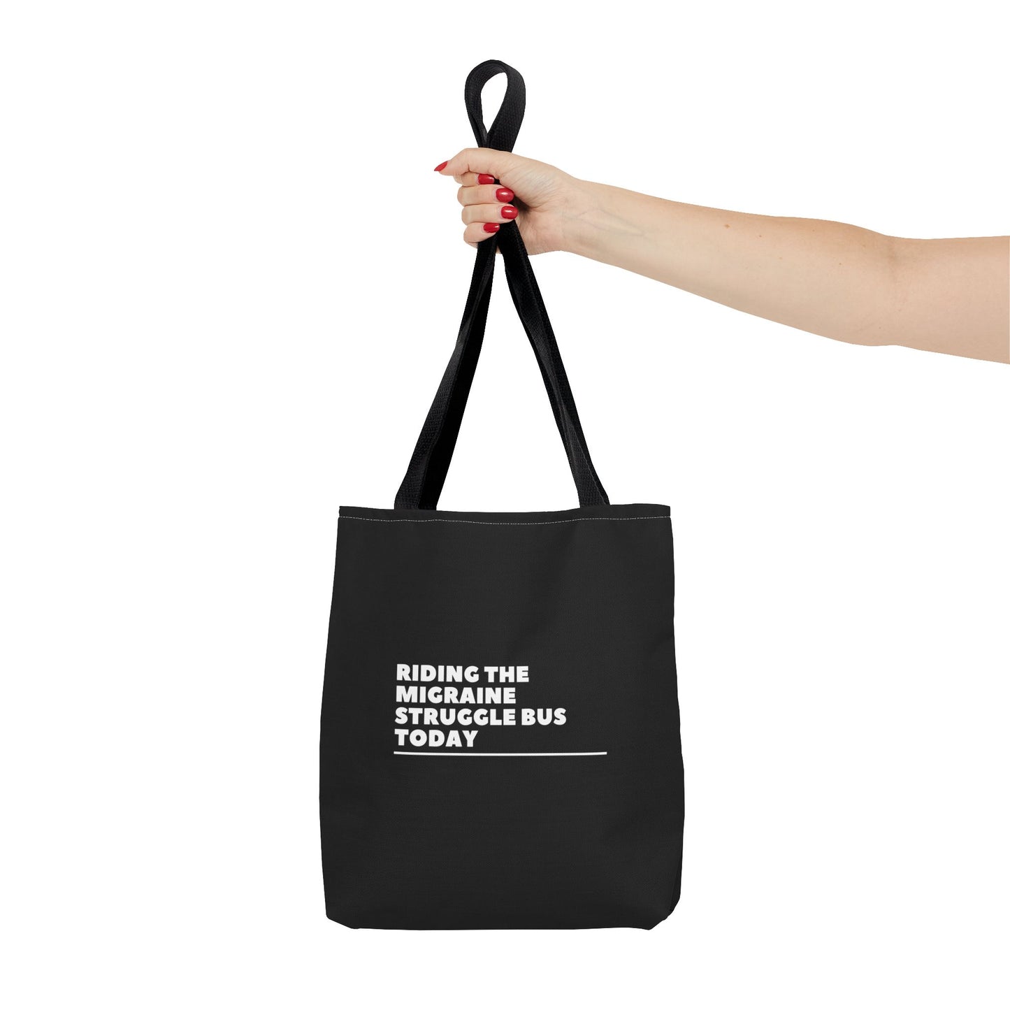 Unisex Migraine Day Invisible Illness Warrior Tote Bag