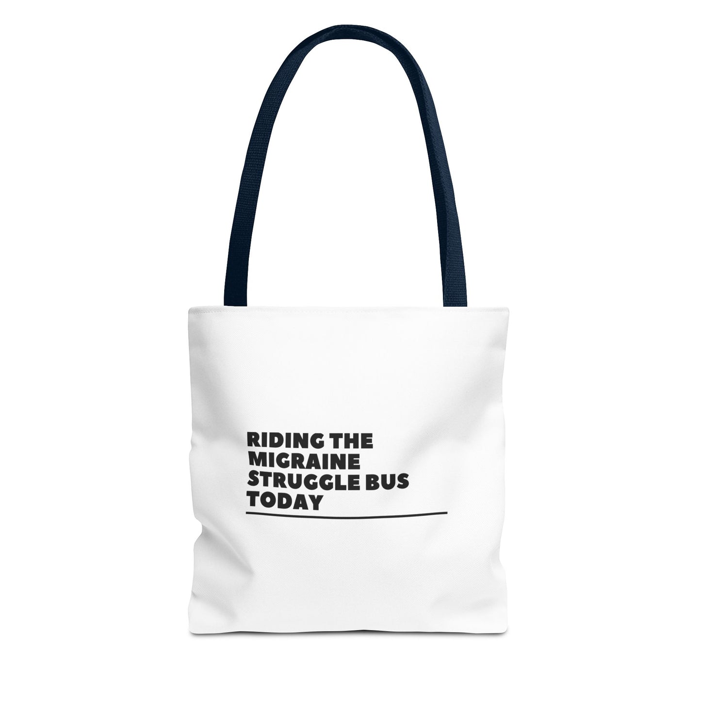 Unisex Migraine Day Invisible Illness Warrior Tote Bag