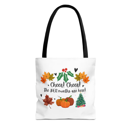 Unisex BER Months Tote Bag Autumn Fall September October November December Tote Bag Favorite Months Tote Bag