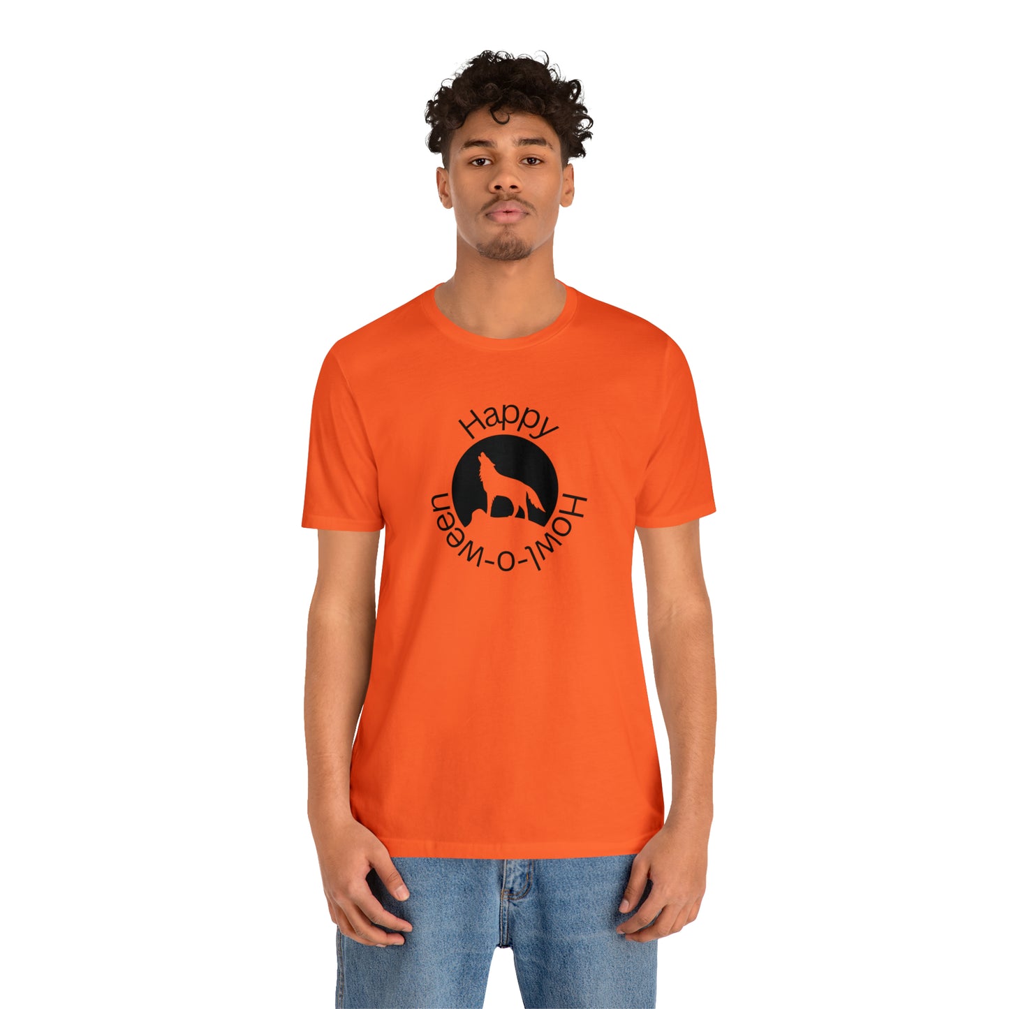 Unisex Howl-O-Ween Wolf T-Shirt