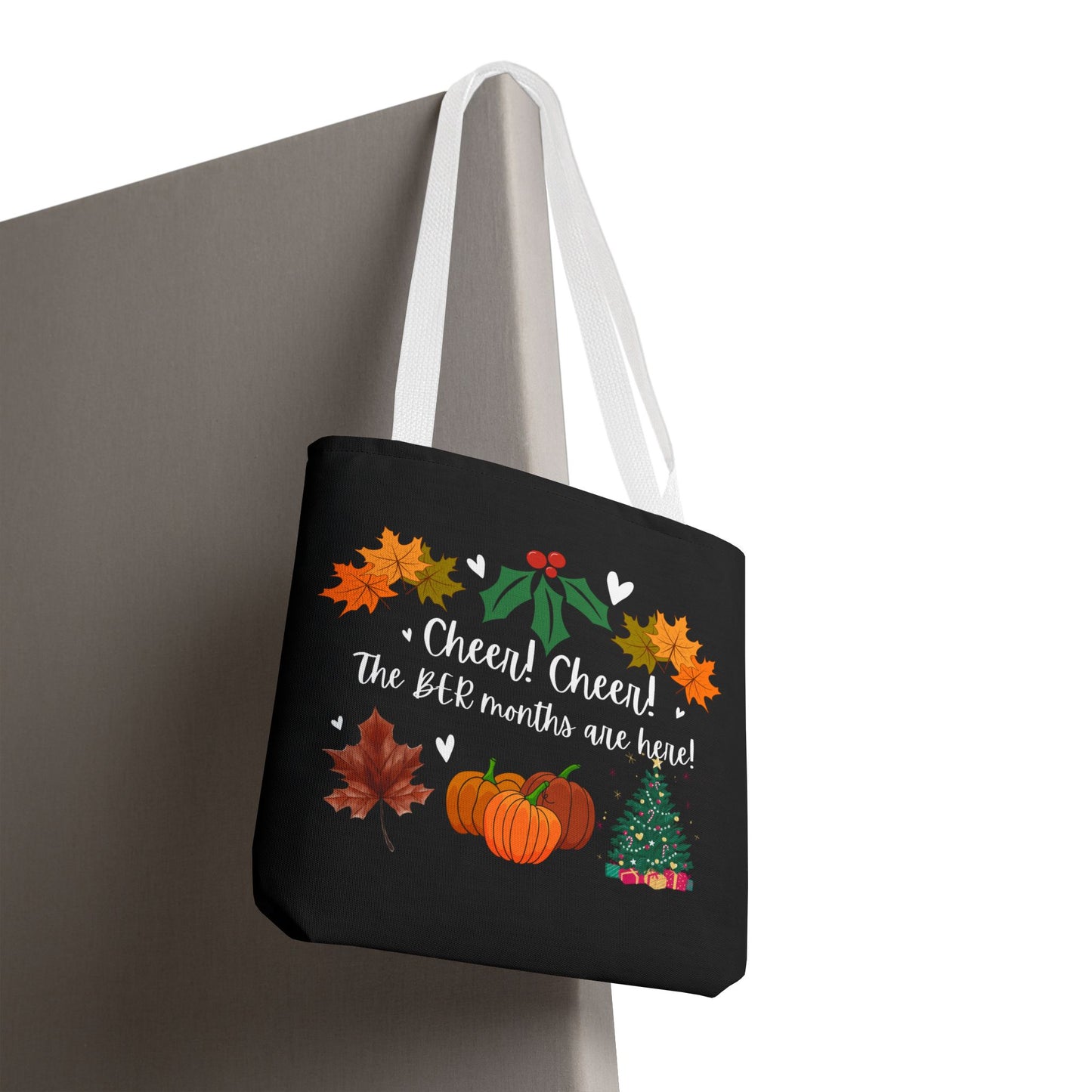 Unisex BER Months Tote Bag Autumn Tote Fall Tote Bag September Tote October Tote Bag November Bag December Tote Bag Favorite Months Tote Bag