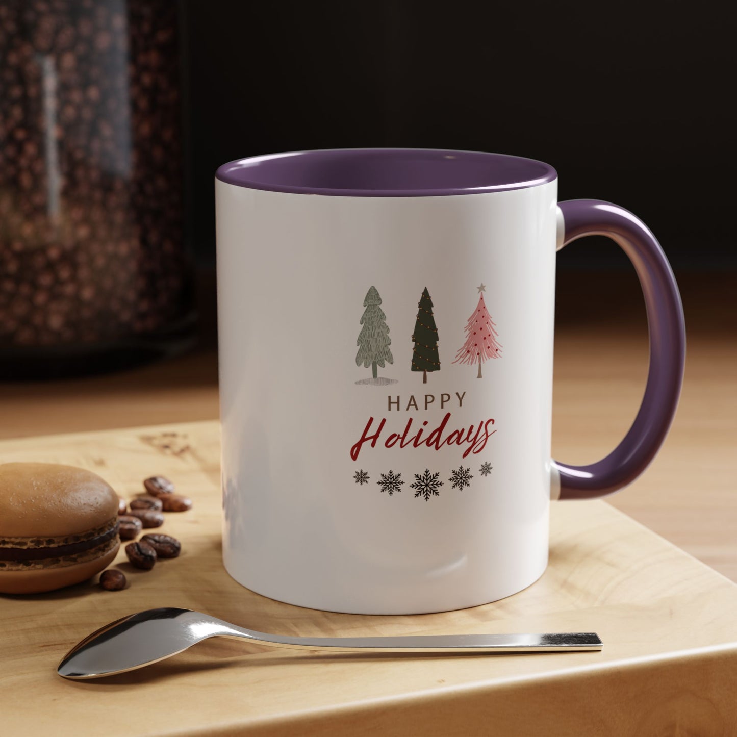 11oz/15oz Happy Holidays Seasons Greetings Fall Coffee Mug