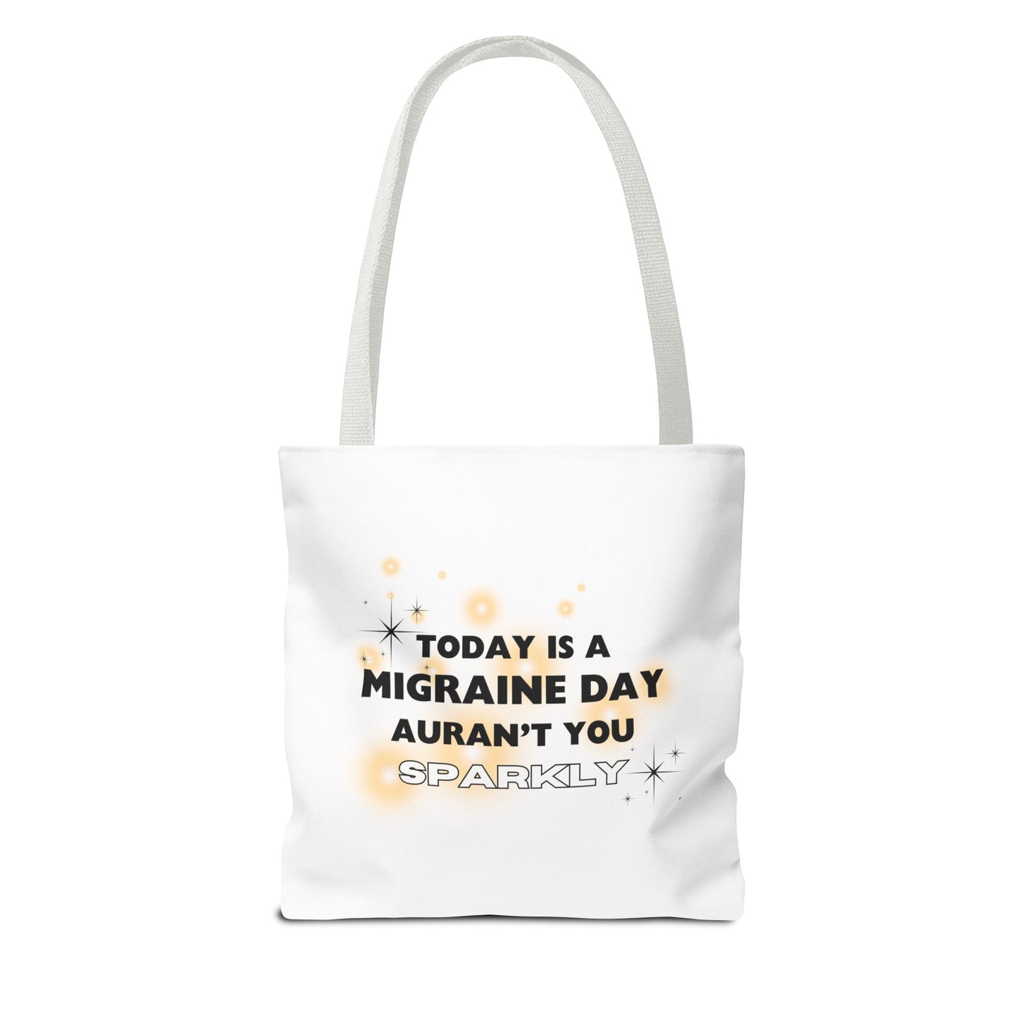 Unisex Migraine Day Invisible Illness Warrior Tote Bag