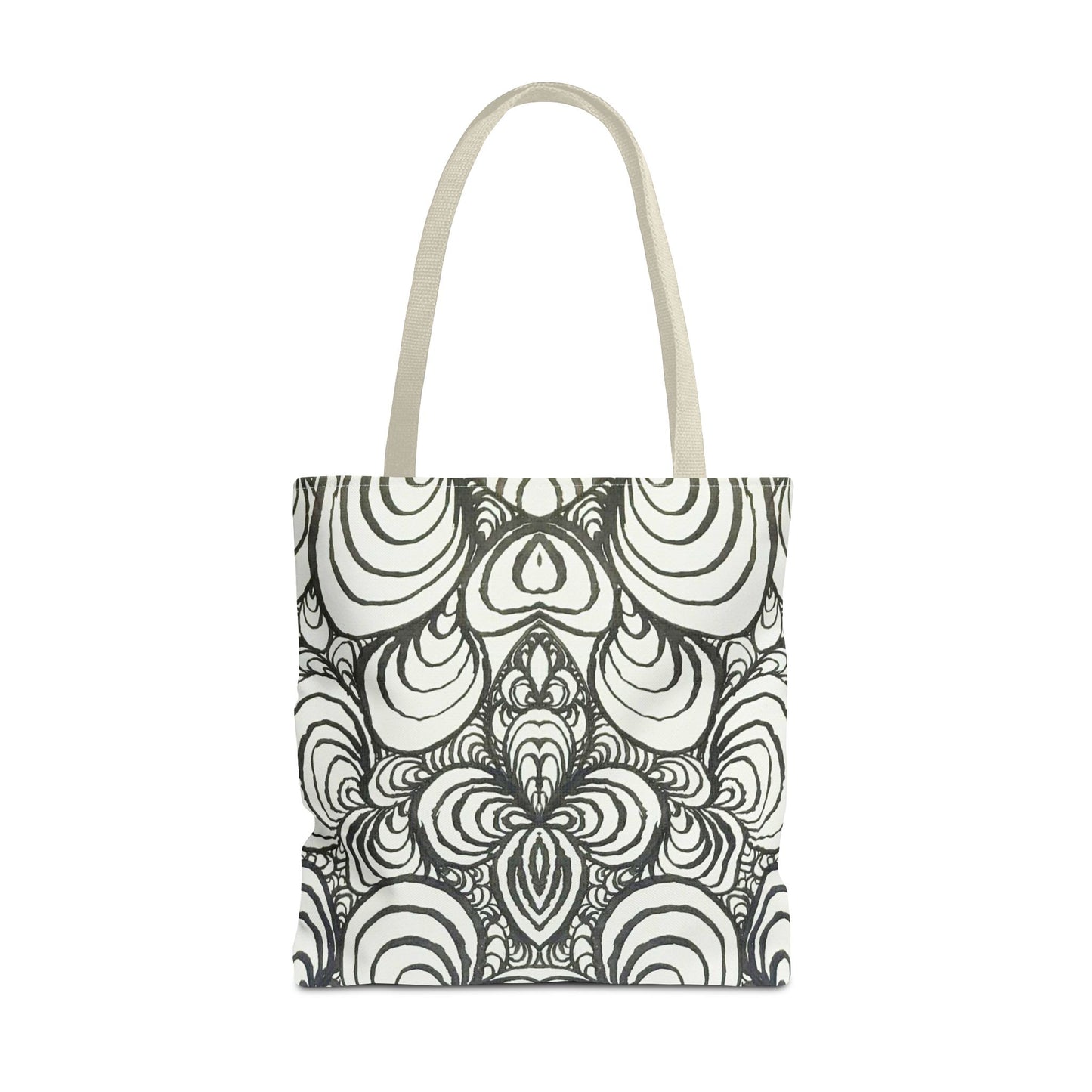 Unisex Original Line Art - All Over Print Tote Bag - Puzzle Panels 1