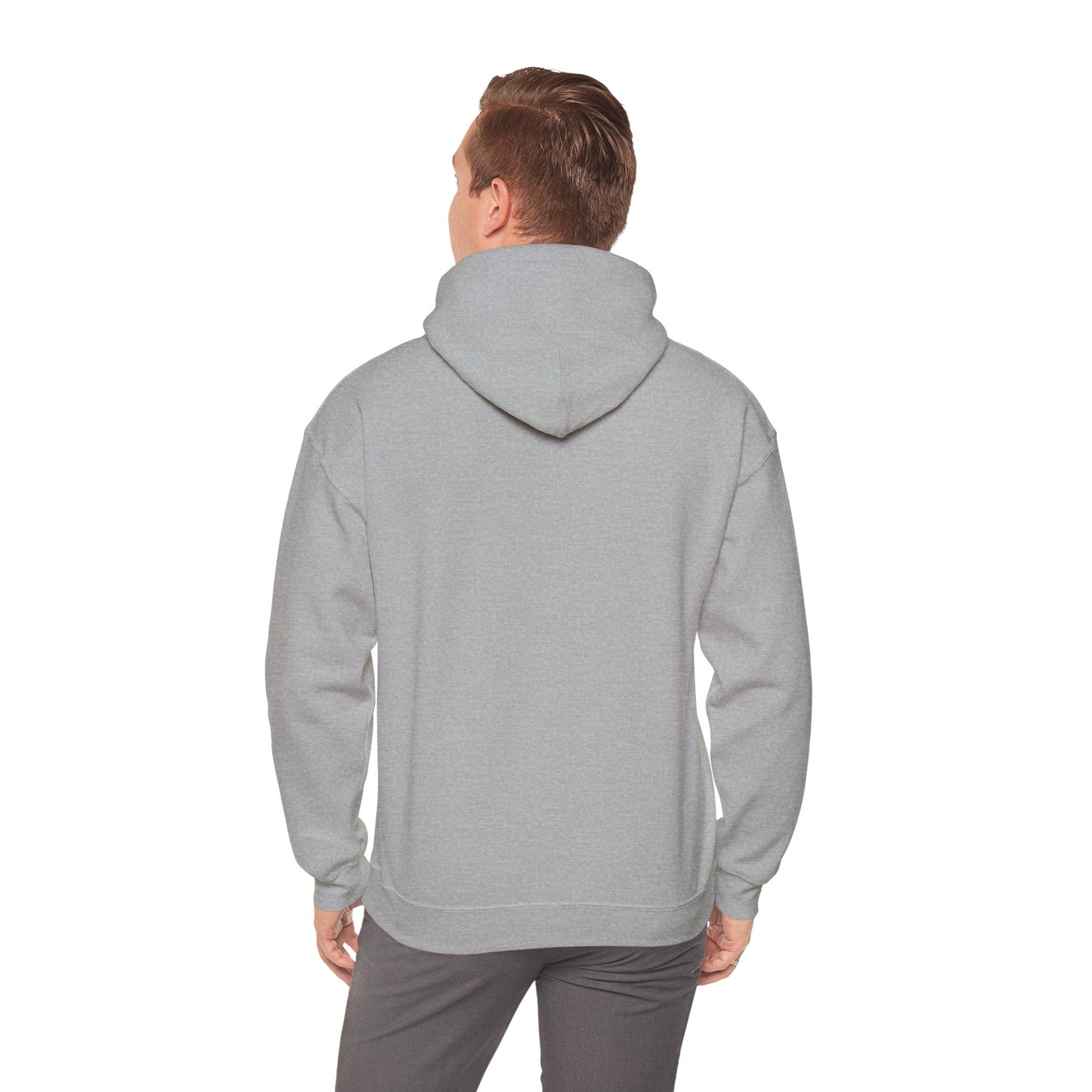 Unisex Heavy Blend™ Original Print Silk Canopy Crewneck Hooded Sweatshirt