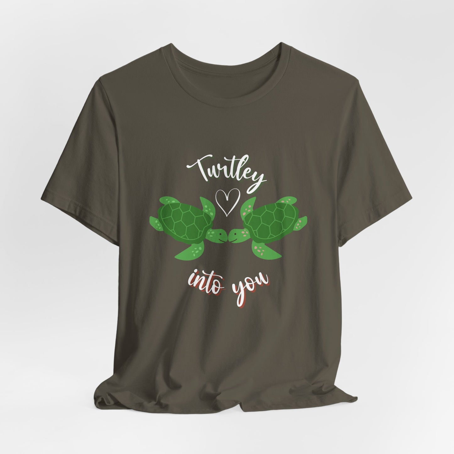 Unisex Cute Turtle Lover Turtley Into You T-Shirt