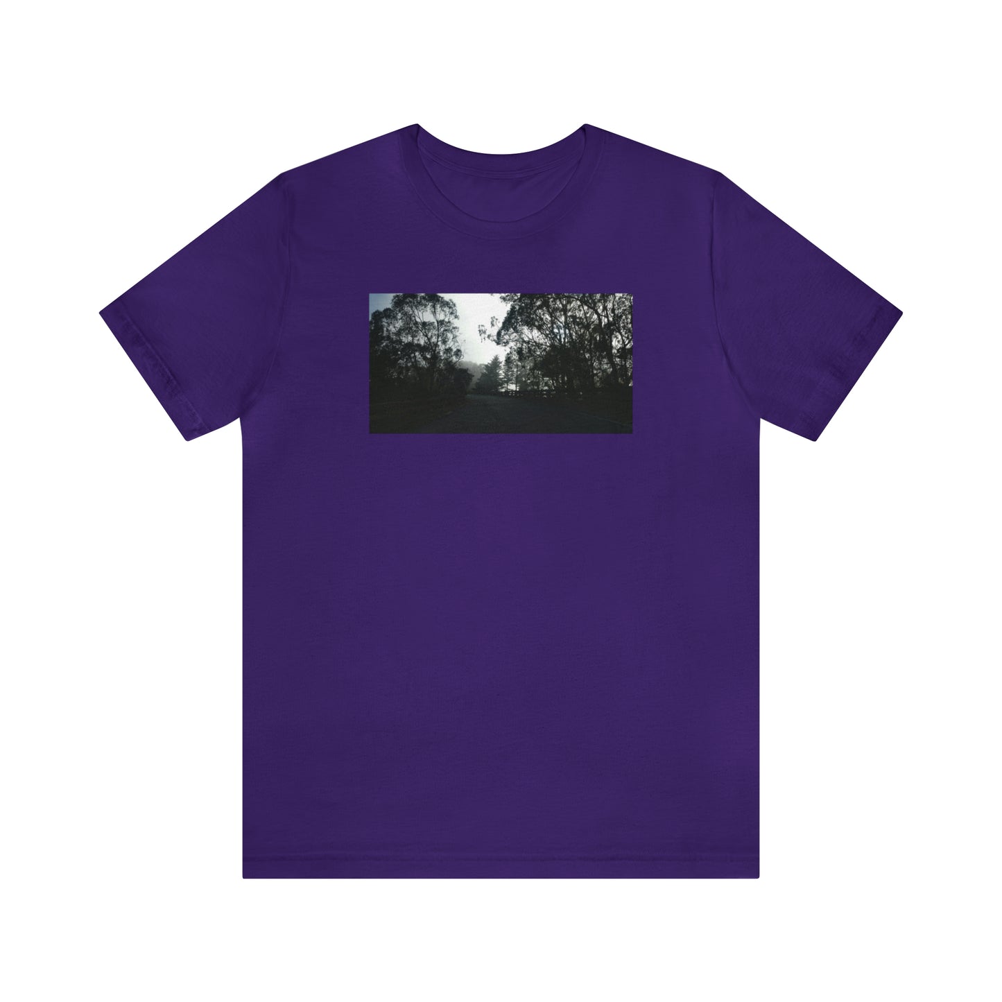 Unisex Travel T-Shirt, Scenic Ride I-280 On-ramp SF