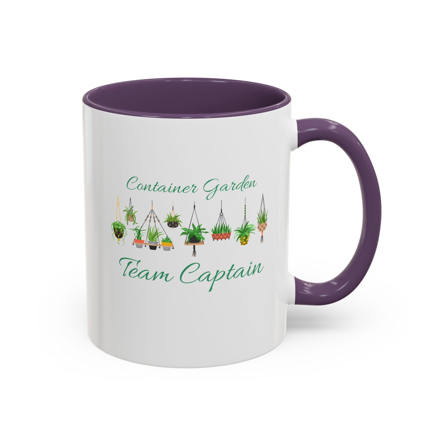 11oz/15oz Garden Themed Container Garden Team Captain Plant Parent Coffee Mug