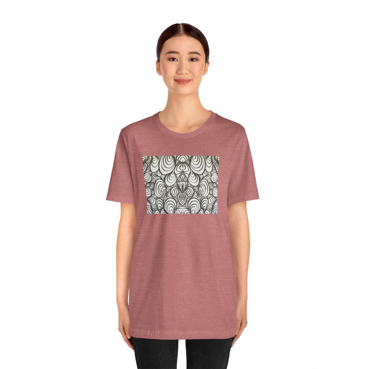 Unisex Original Line Art T-Shirt - Puzzle Panels 1