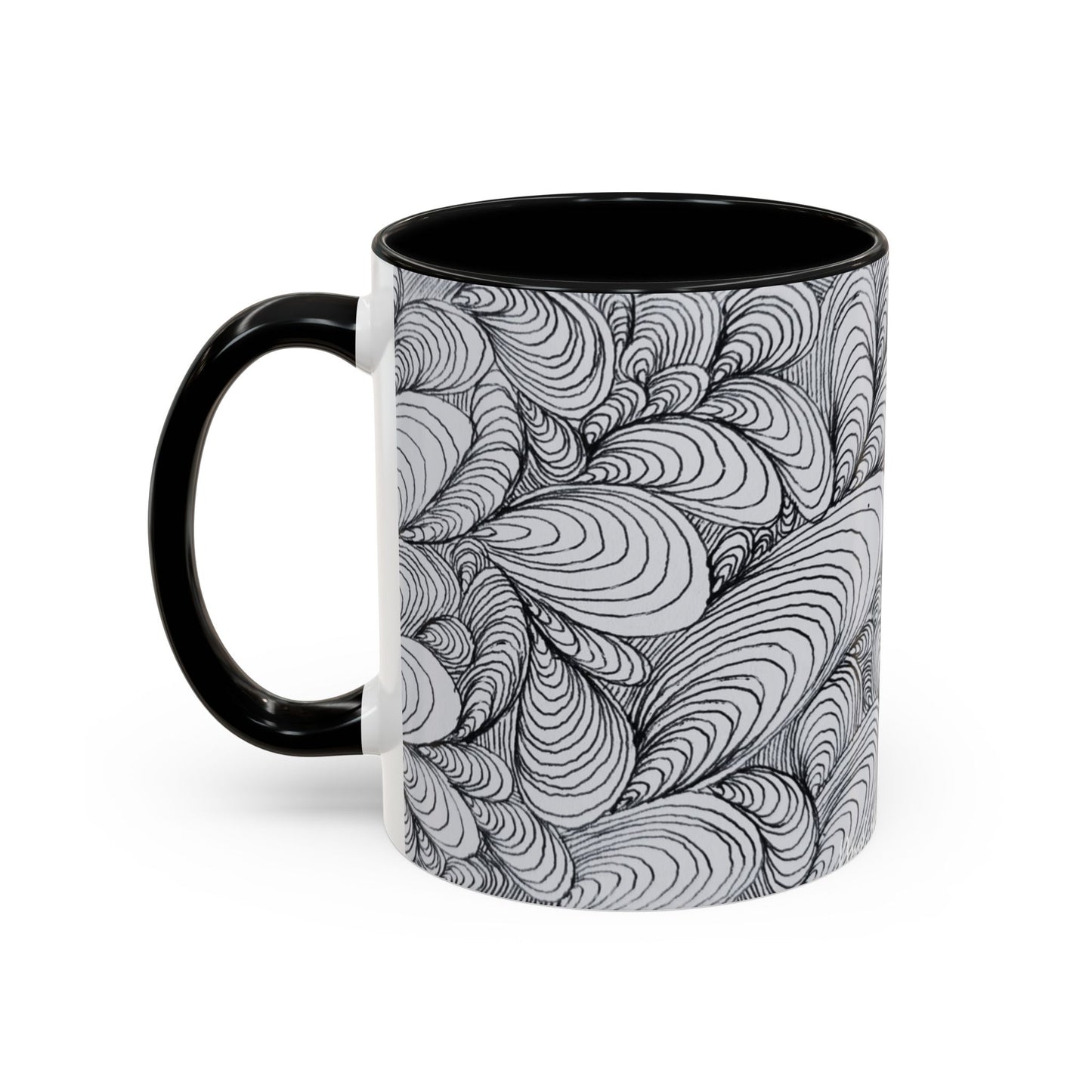 11oz/15oz Original Rough Line Art Coffee Mug