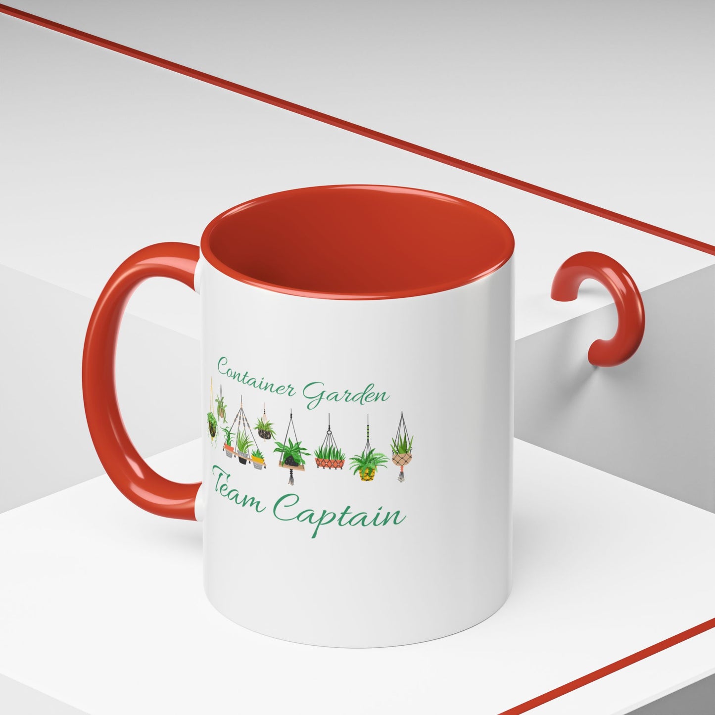11oz/15oz Garden Themed Container Garden Team Captain Plant Parent Coffee Mug