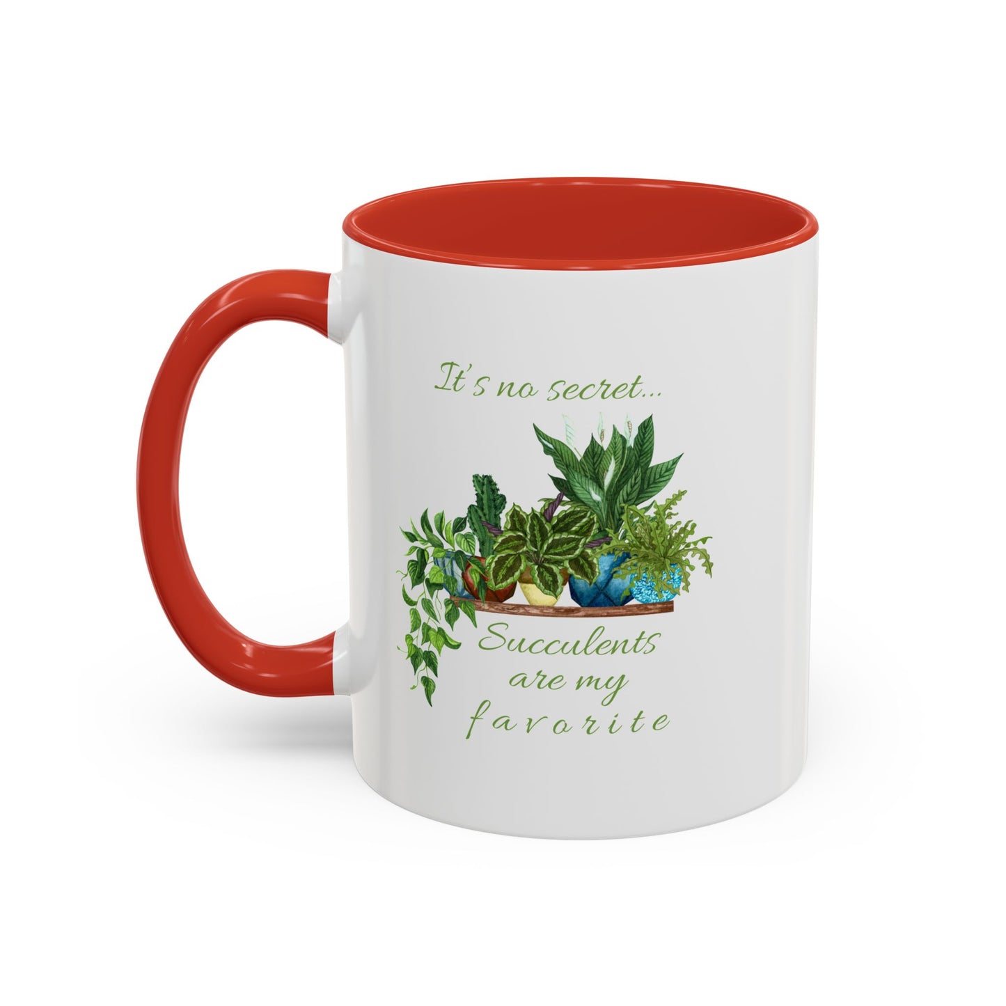 11oz Garden Themed Succulent Plant Parent Container Gardener Coffee Mug