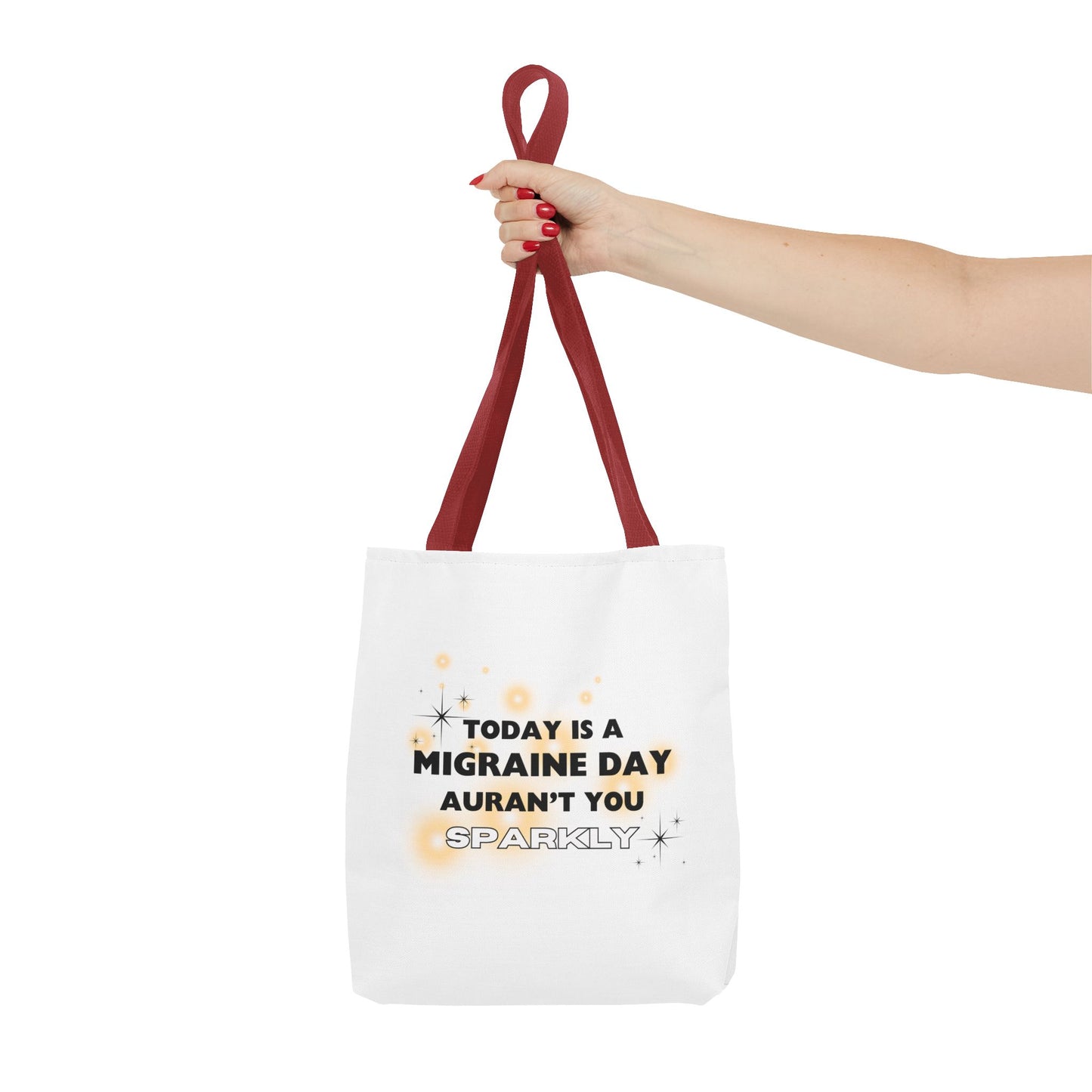 Unisex Migraine Day Invisible Illness Warrior Tote Bag