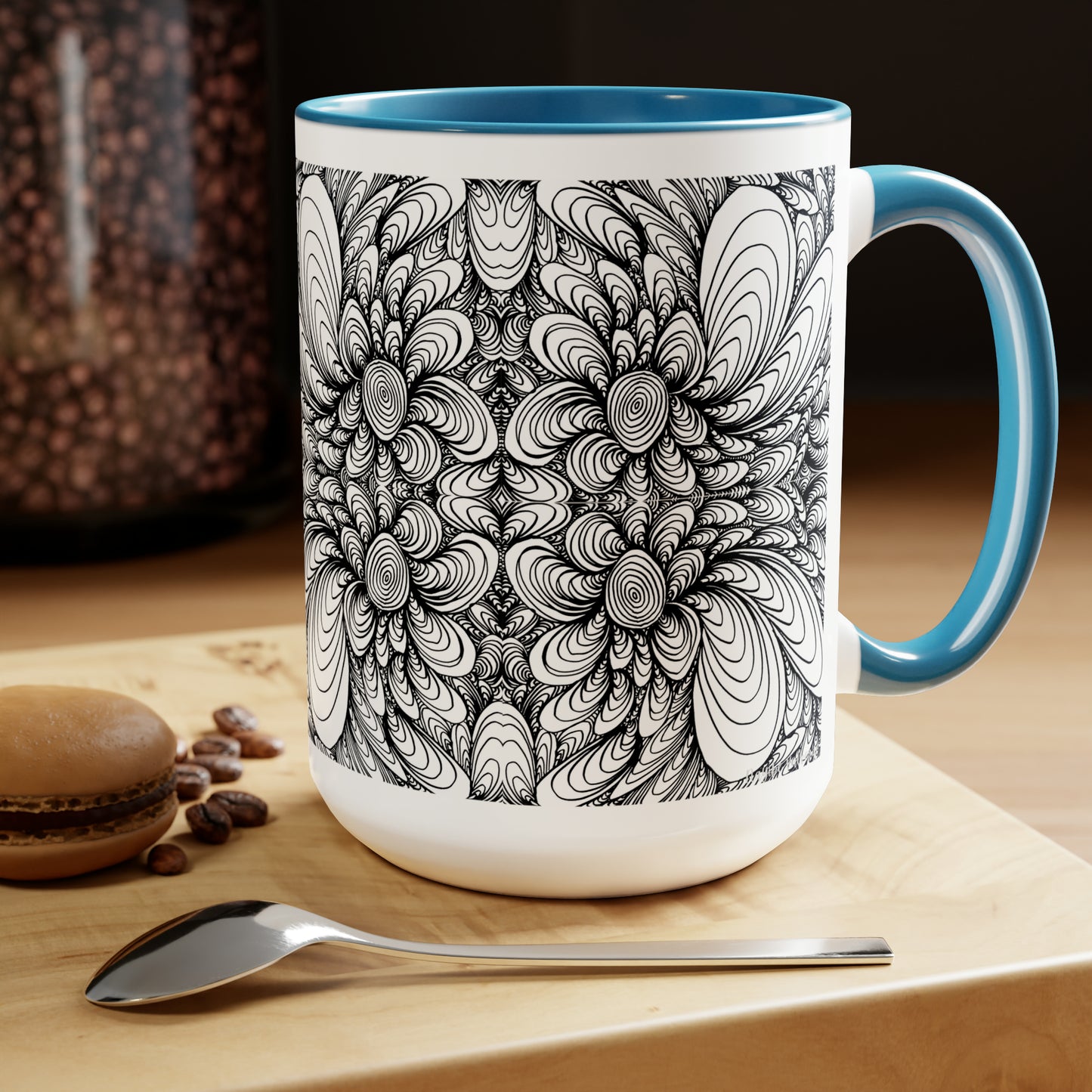 15oz Original Art  Mug - Blooms