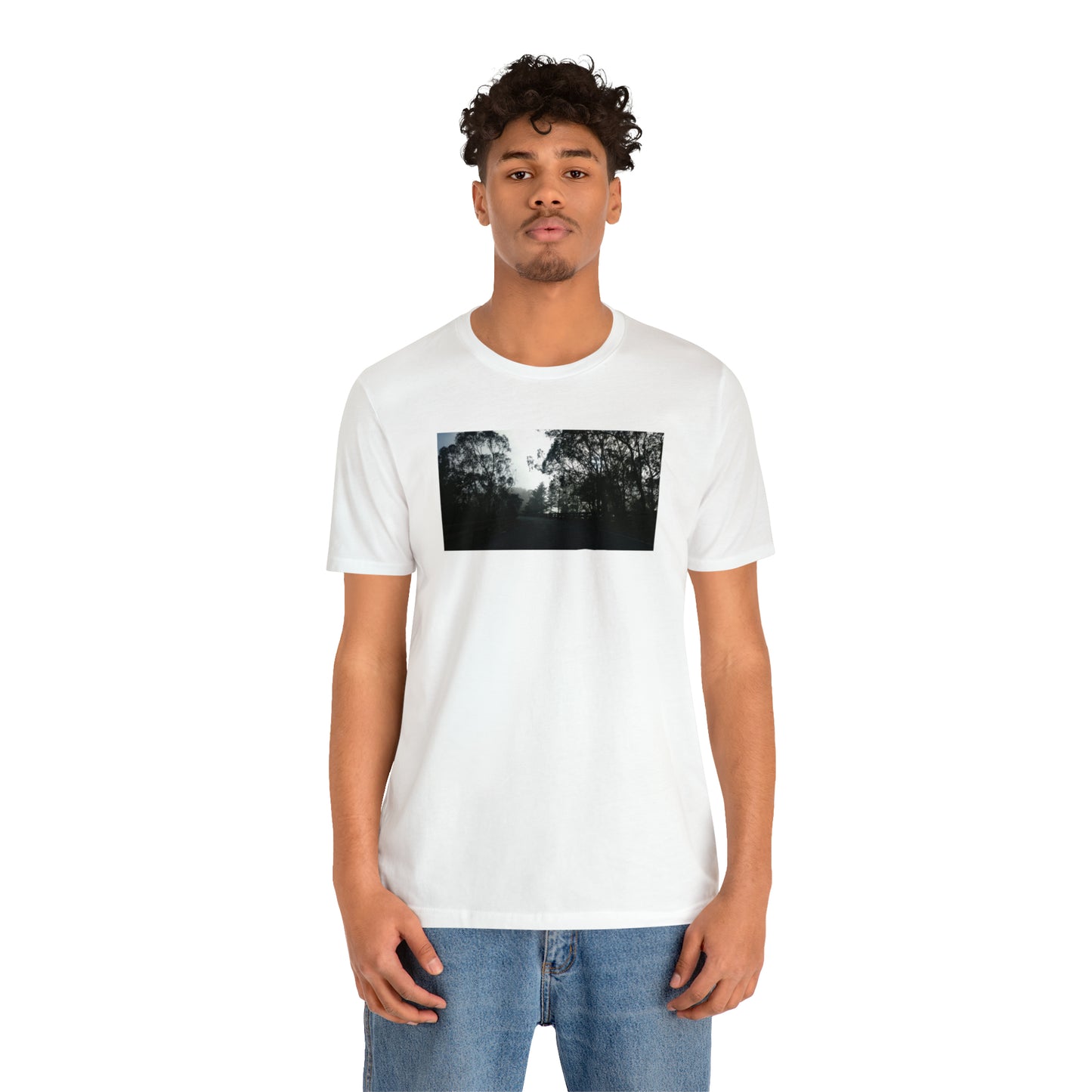 Unisex Travel T-Shirt, Scenic Ride I-280 On-ramp SF