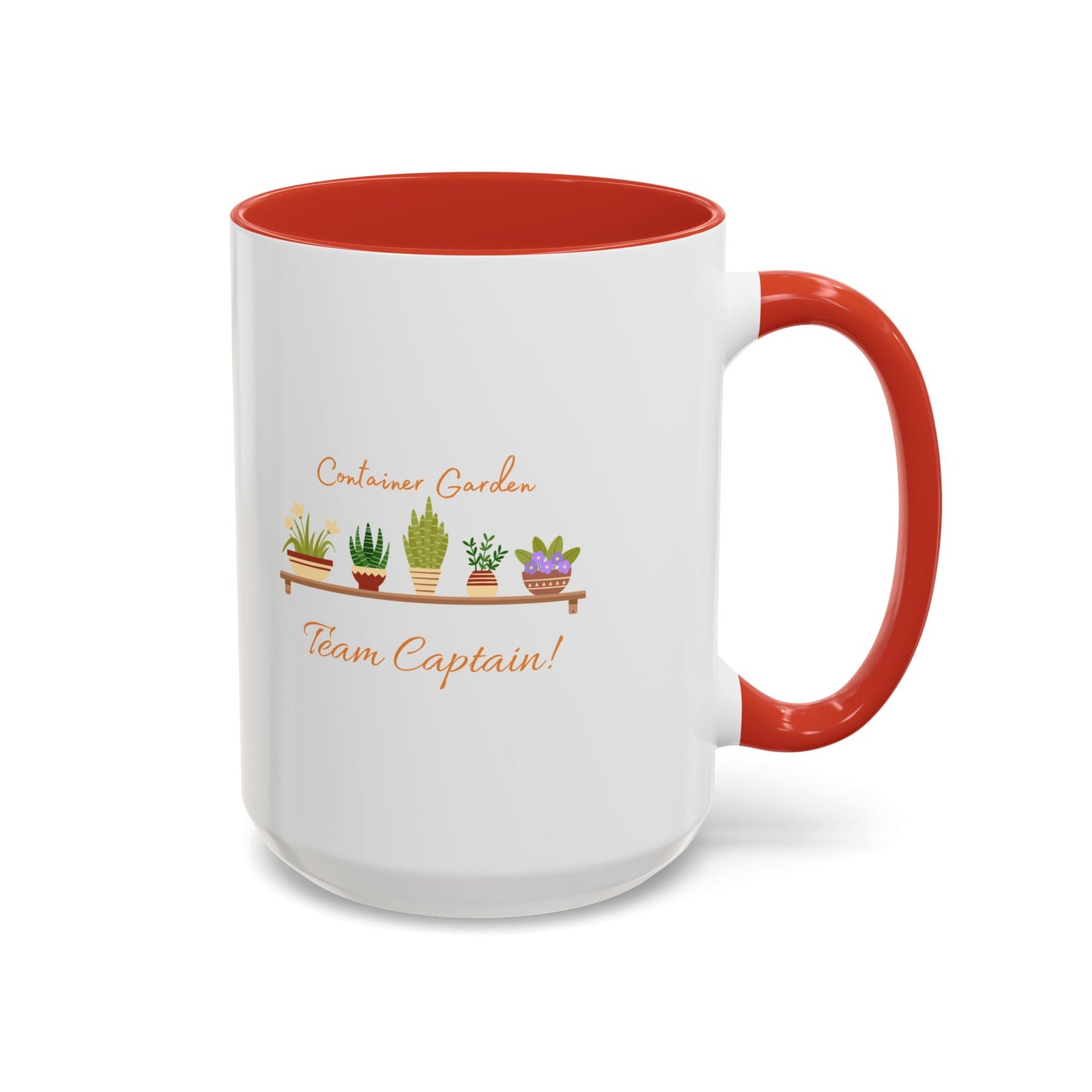 11oz/15oz Garden Themed Container Garden Team Captain Plant Parent Coffee Mug