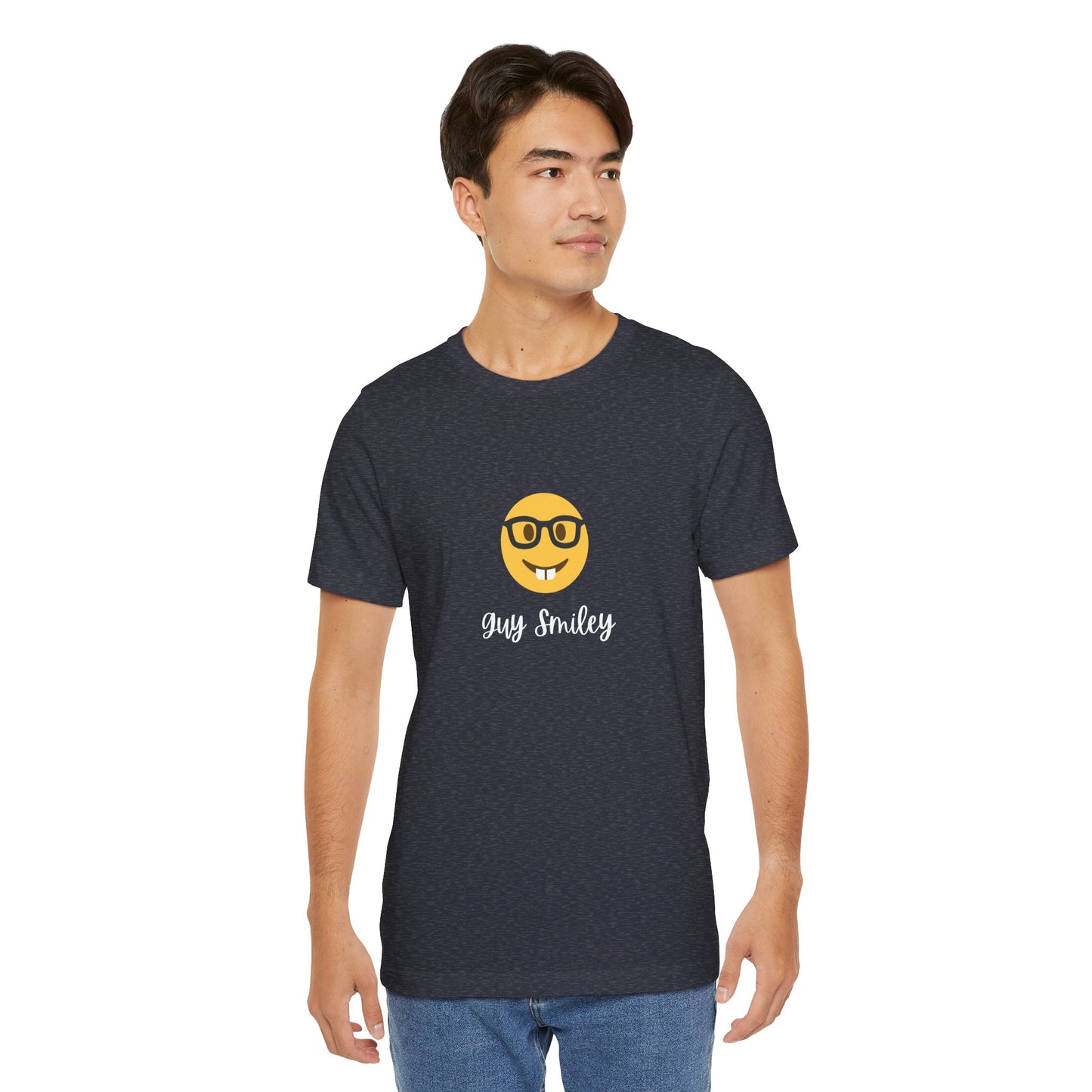 Unisex Jersey Short Sleeve Guy Smiley T-Shirt