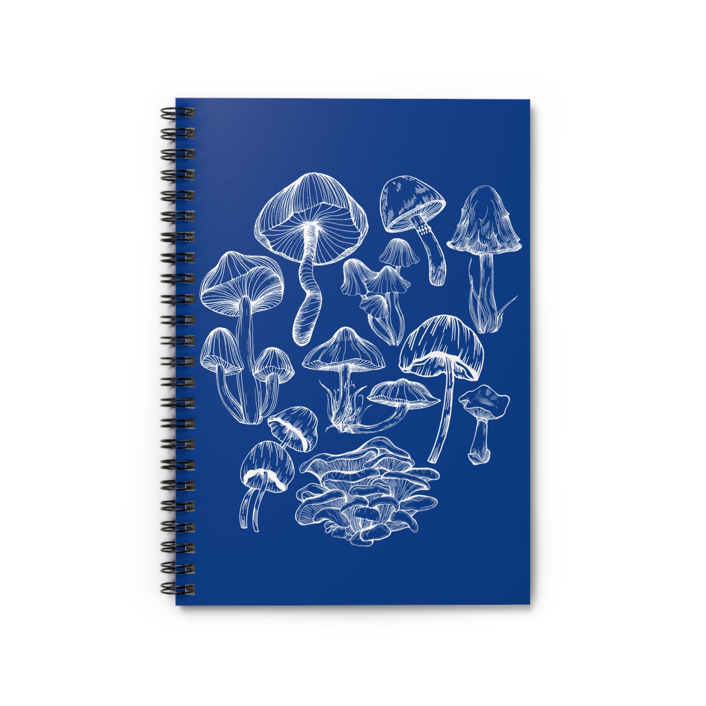 Mushroom Lover Fungi Print Toadstool Spiral Notebook
