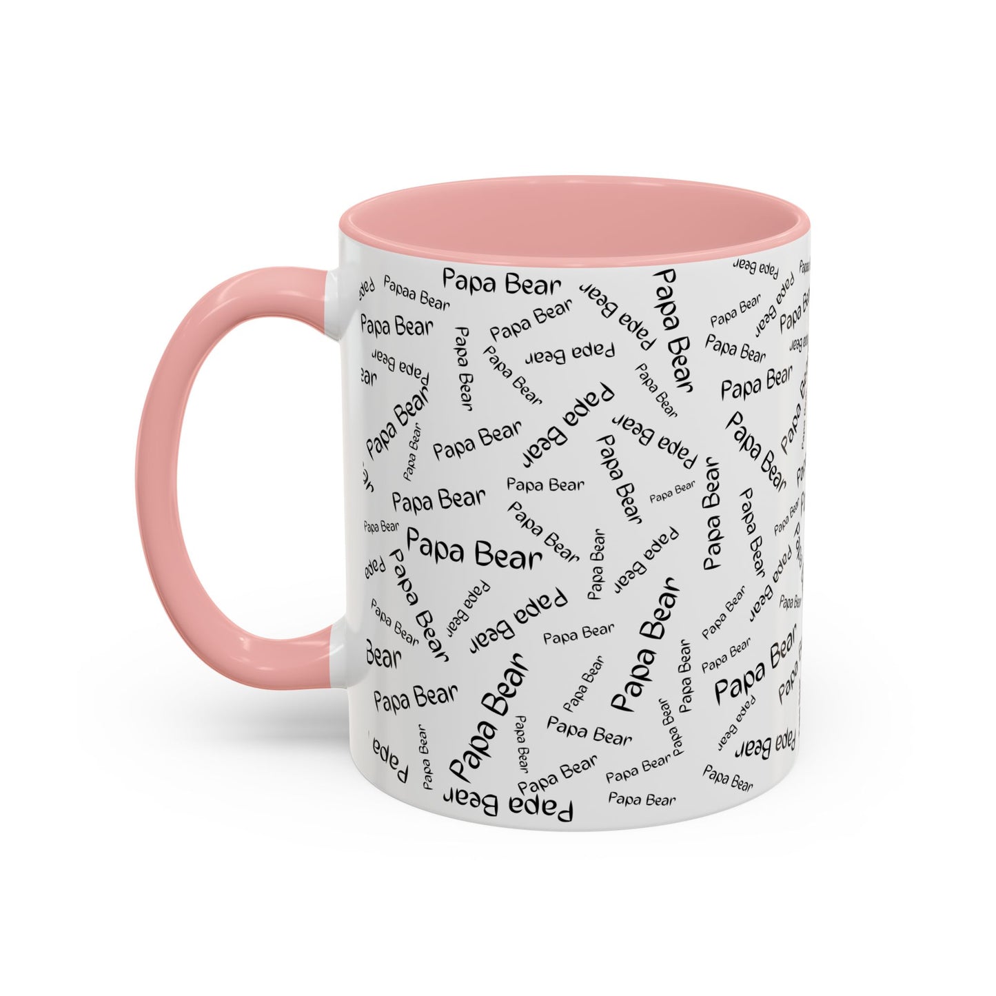 11oz/15oz Papa Bear Word Scramble Coffee Mug