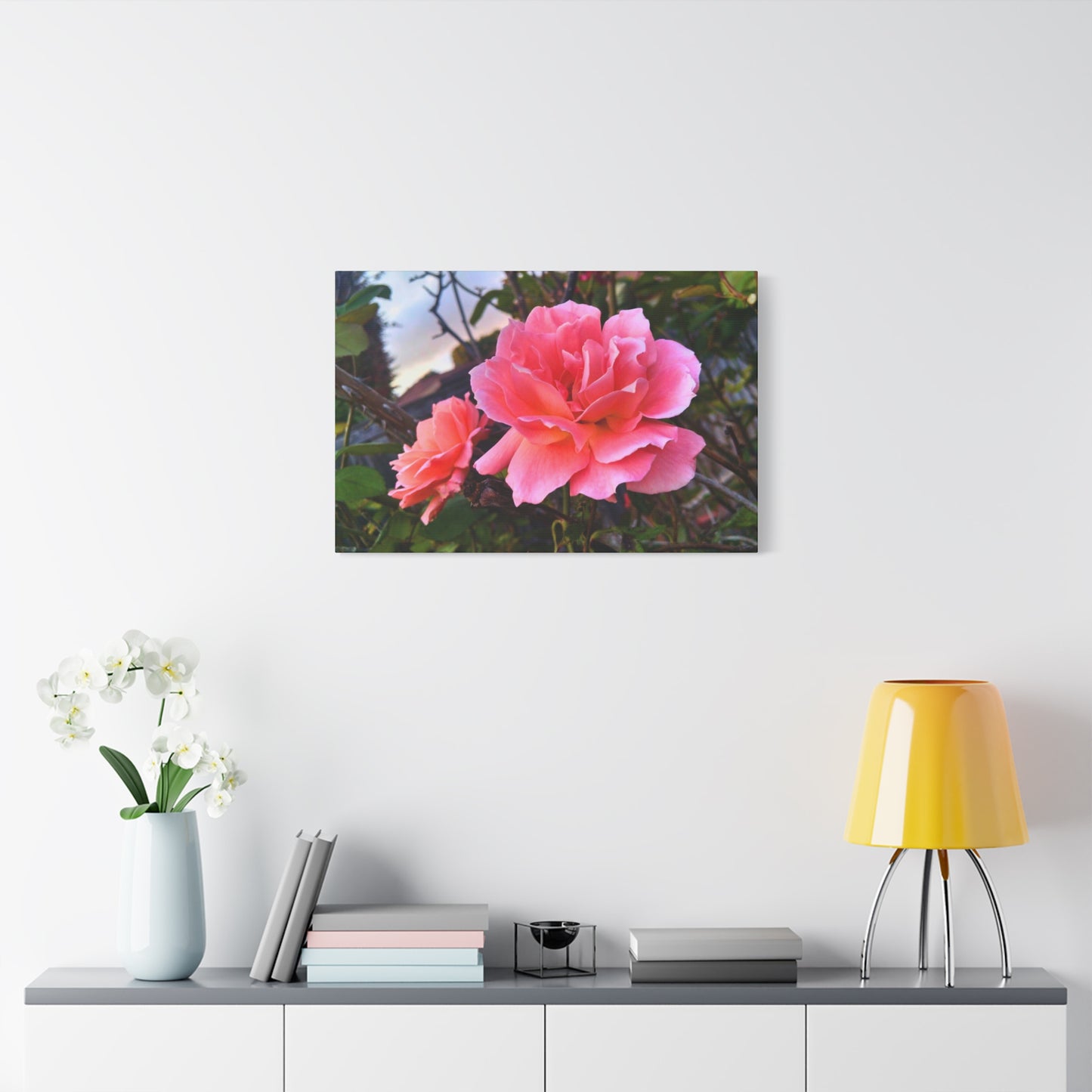 Canvas Gallery Wrap - Double Delight Roses