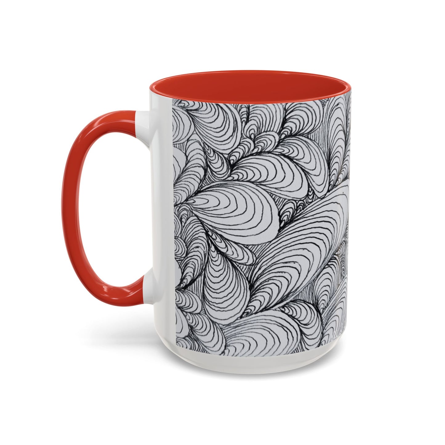 11oz/15oz Original Rough Line Art Coffee Mug