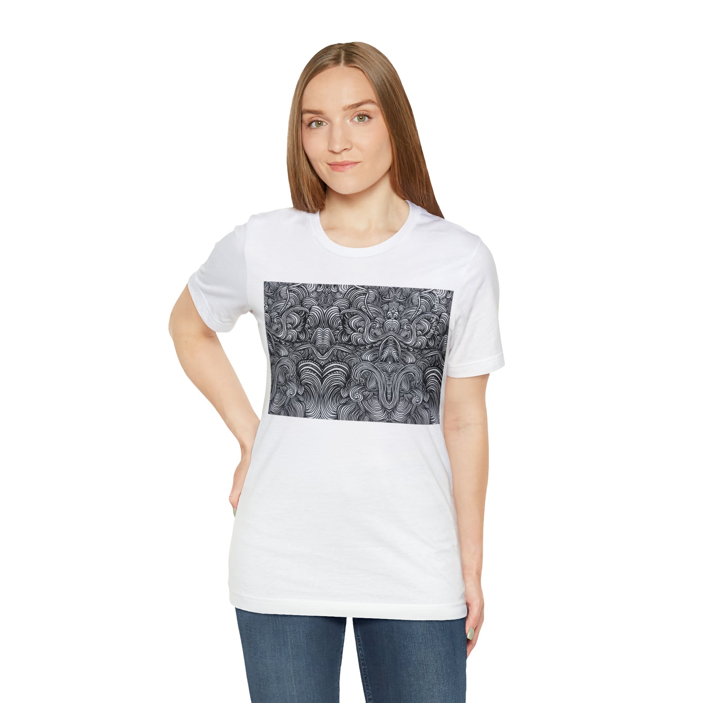 Unisex Original Art Full Size Print T-Shirt - Mirage