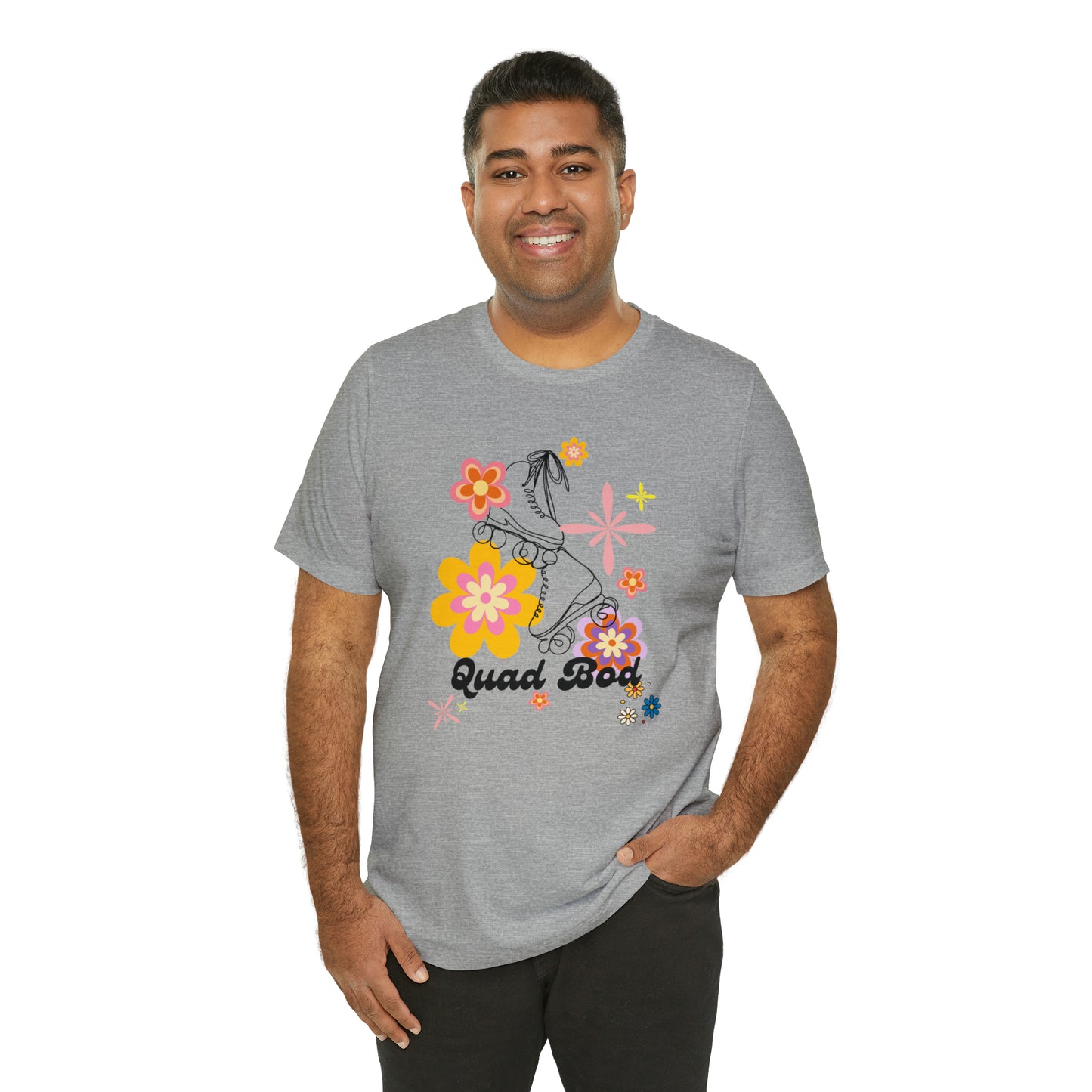 Unisex Quad Bod Roller Skater T-Shirt