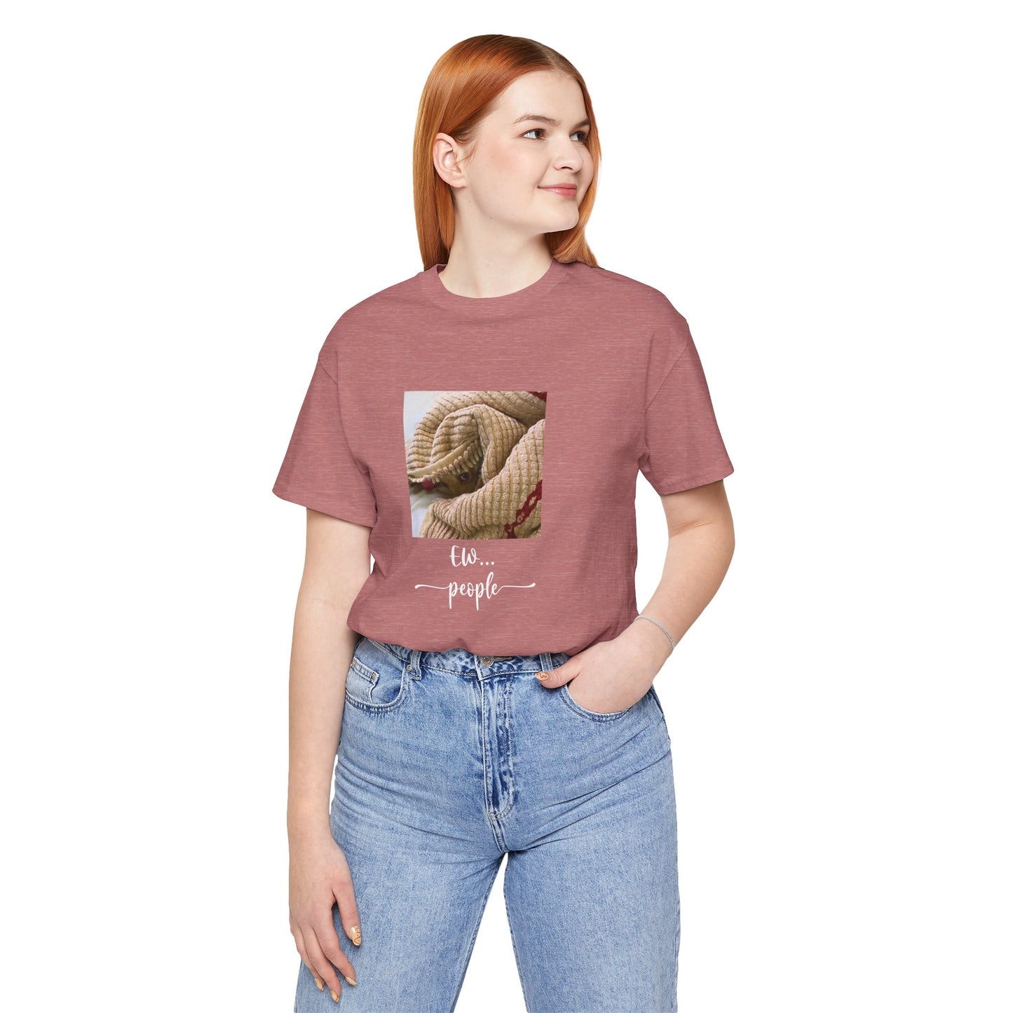 Unisex EW People Introvert Hiding Chihuahua T-Shirt