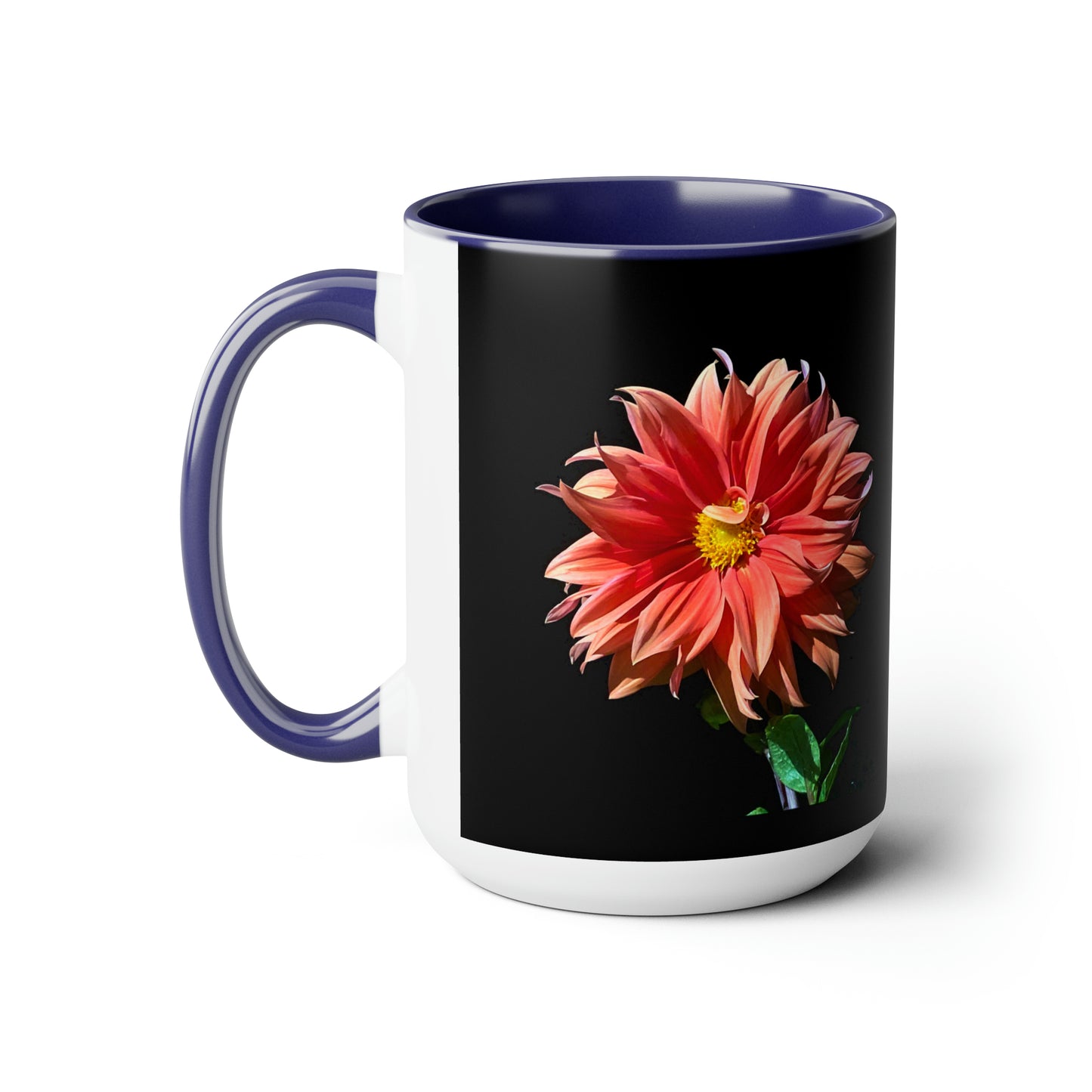 15oz Dahlia Flower Coffee Mug