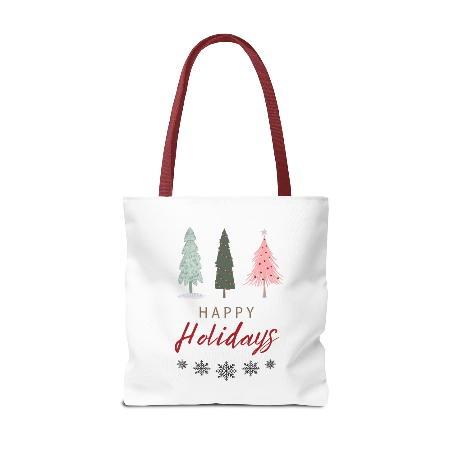 Unisex Happy Holidays Seasons Greetings Fall Tote Bag