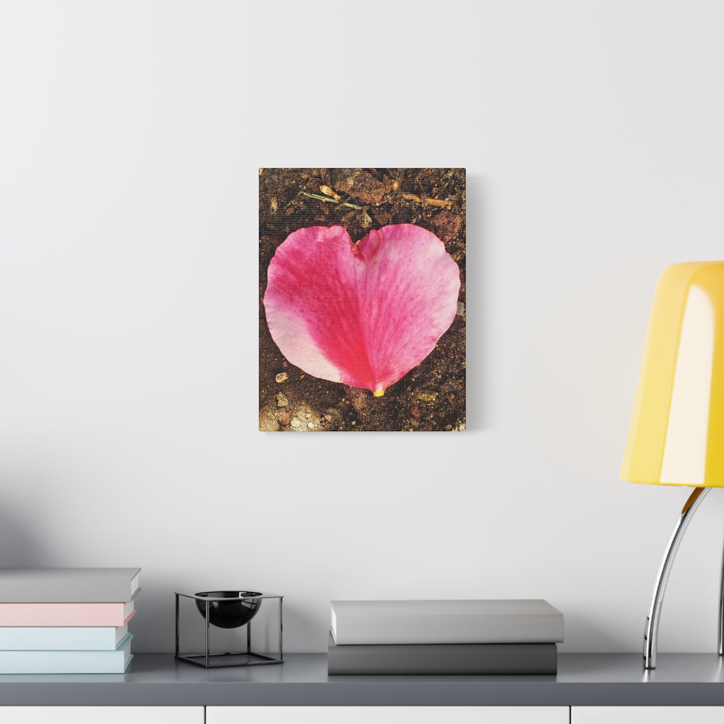 Canvas Gallery Wrap - Double Delight Rose Petal