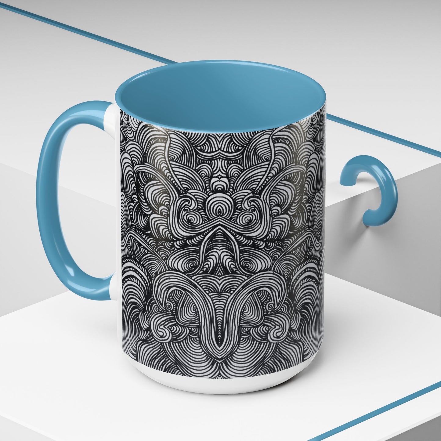 11oz/15oz Original Line Art Coffee Mug - Liquid
