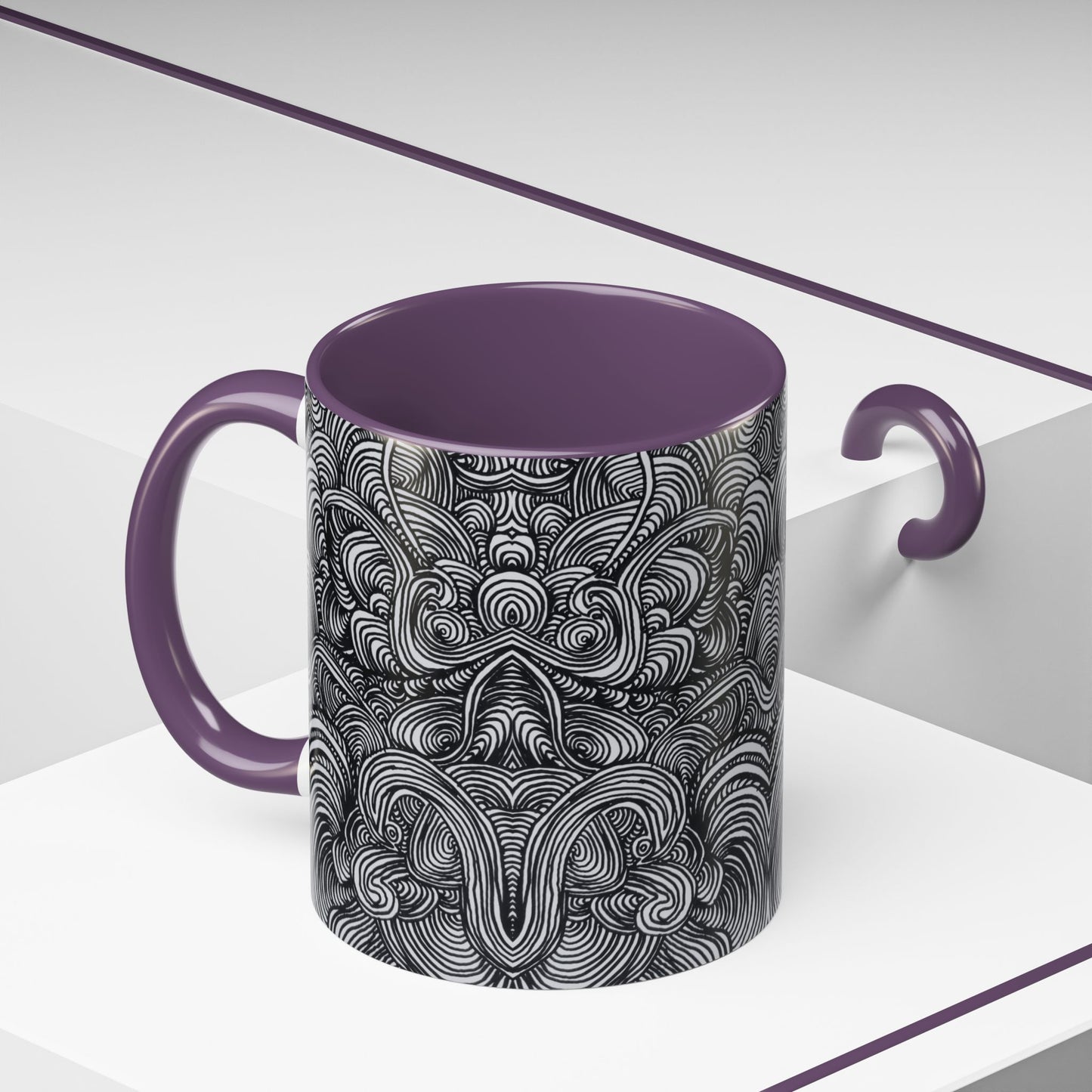 11oz/15oz Original Line Art Coffee Mug - Liquid