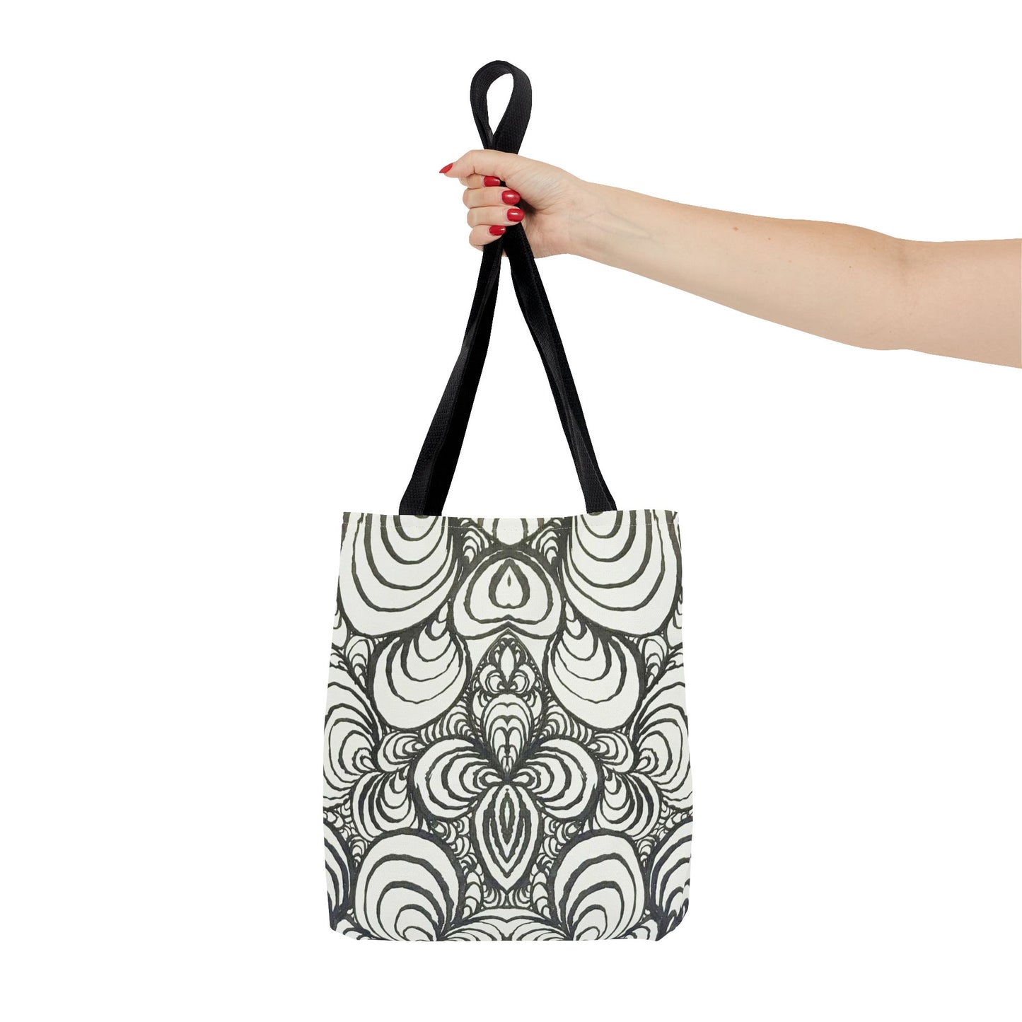 Unisex Original Line Art - All Over Print Tote Bag - Puzzle Panels 1