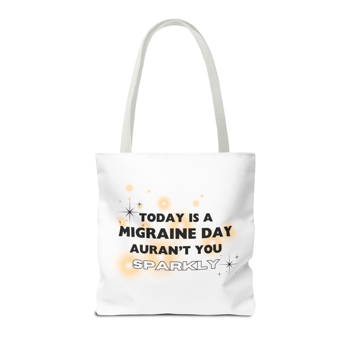 Unisex Migraine Day Invisible Illness Warrior Tote Bag