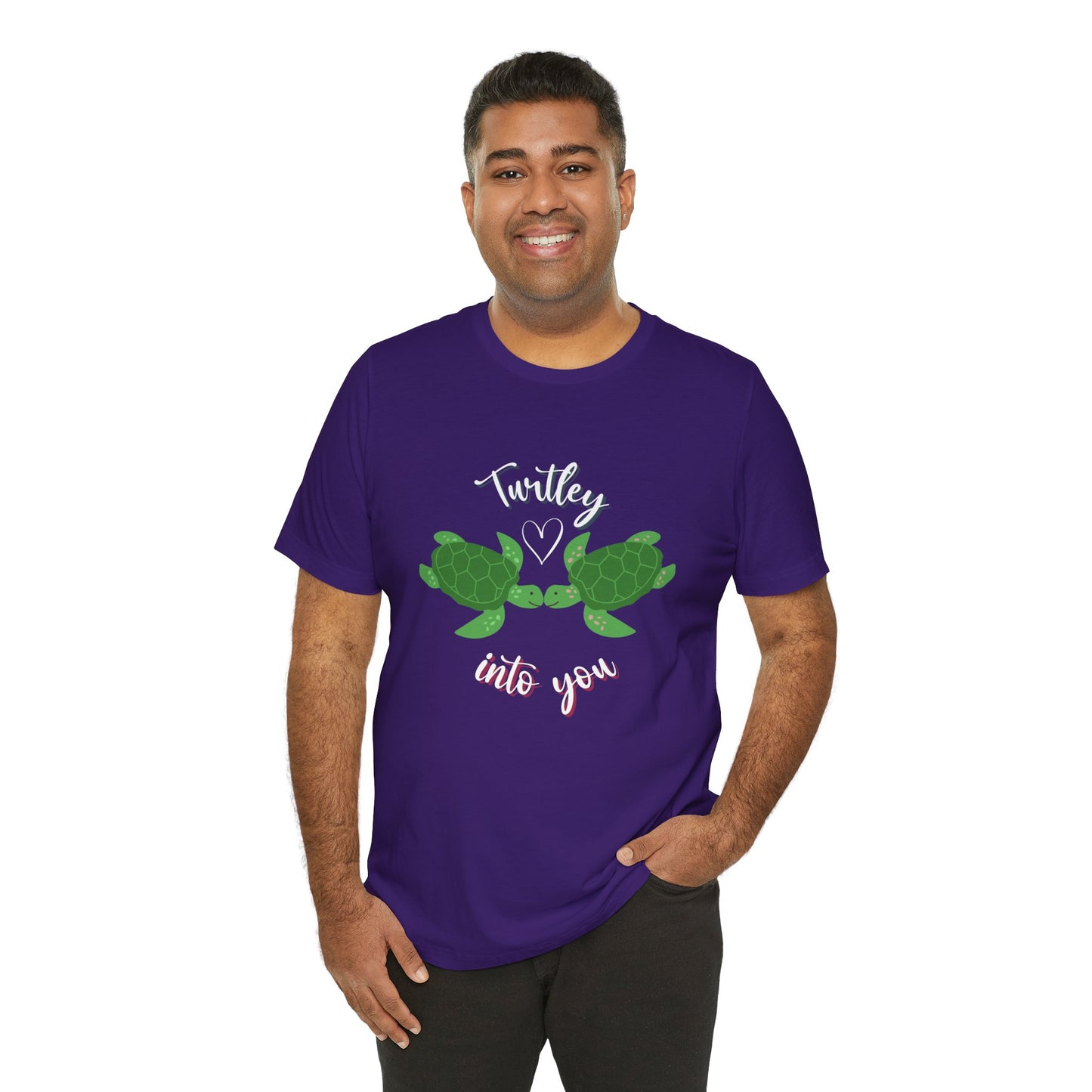 Unisex Cute Turtle Lover Turtley Into You T-Shirt
