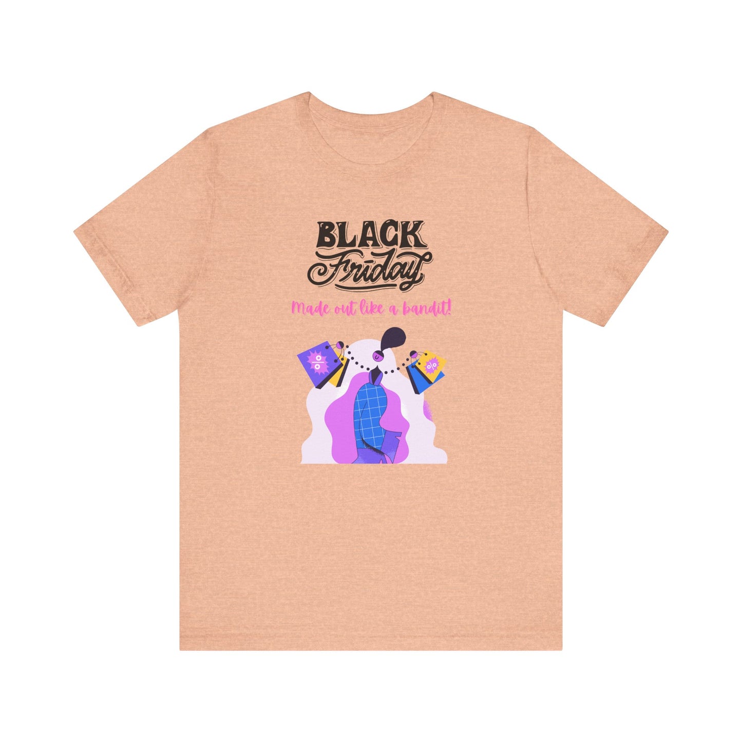 Unisex Jersey Short Sleeve Black Friday Sales T-Shirt