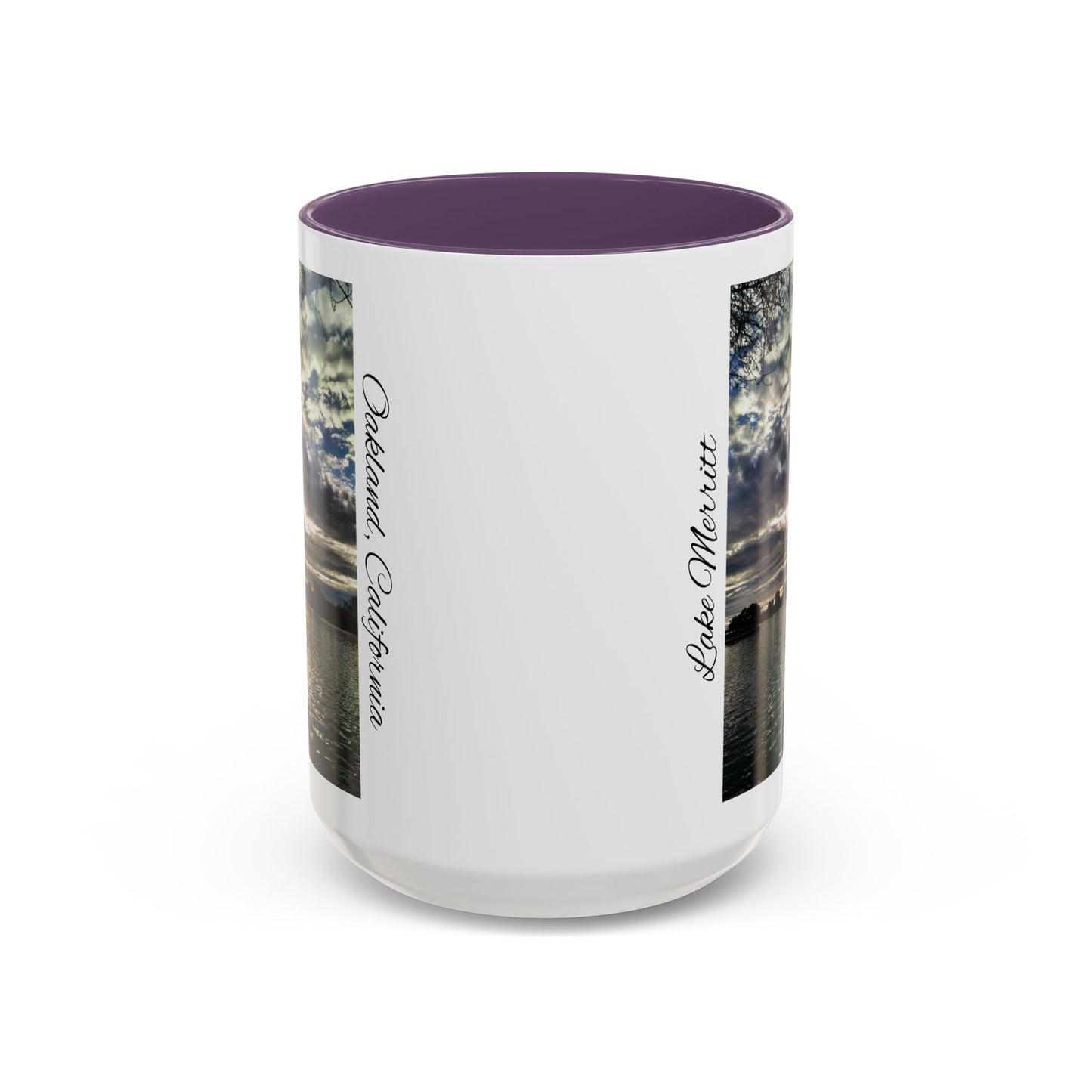 11oz/15oz Two Tone Lake Merritt, Oakland California San Francisco Bay Area Keepsake Coffee Mug