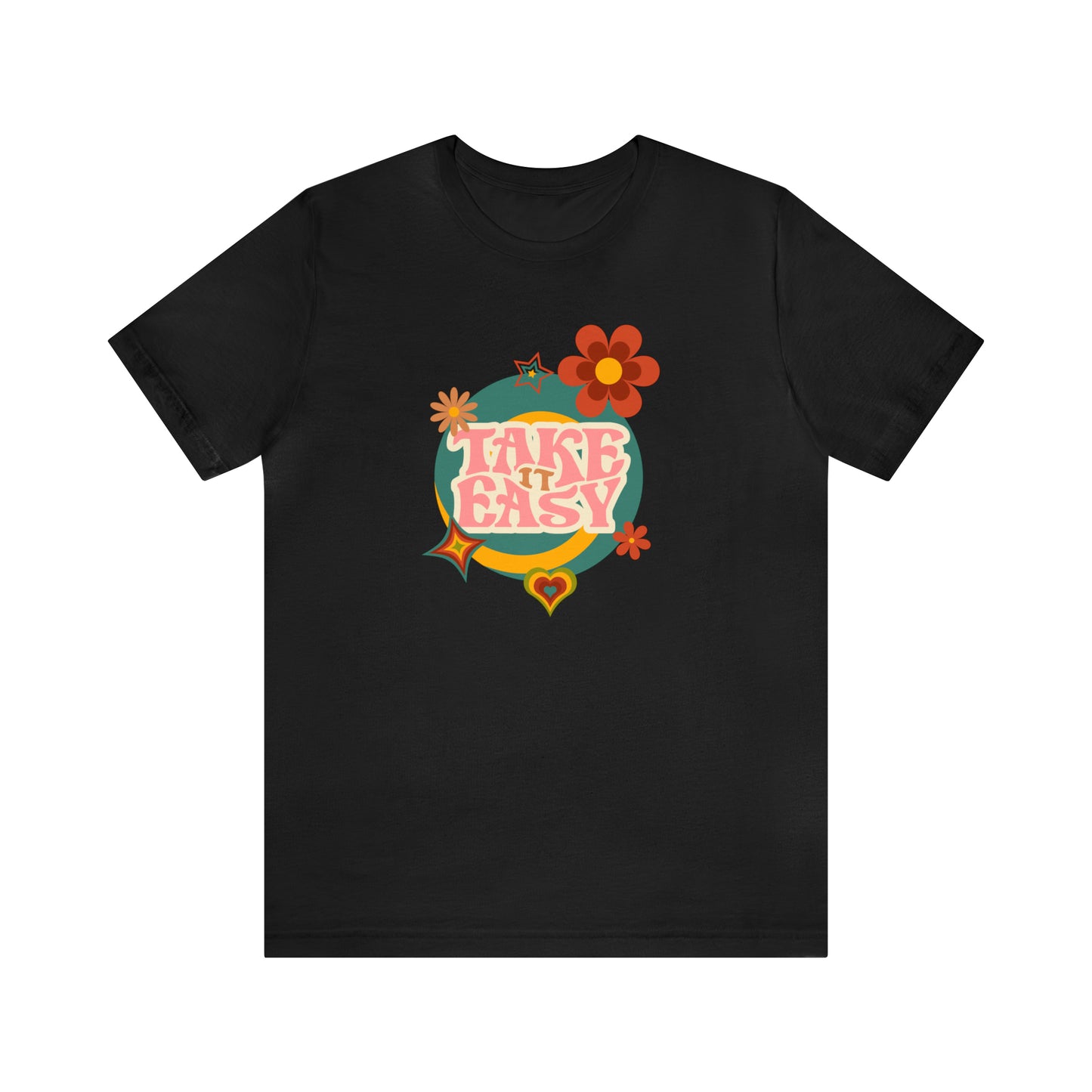 Unisex Take It Easy Retro Vibes T-Shirt