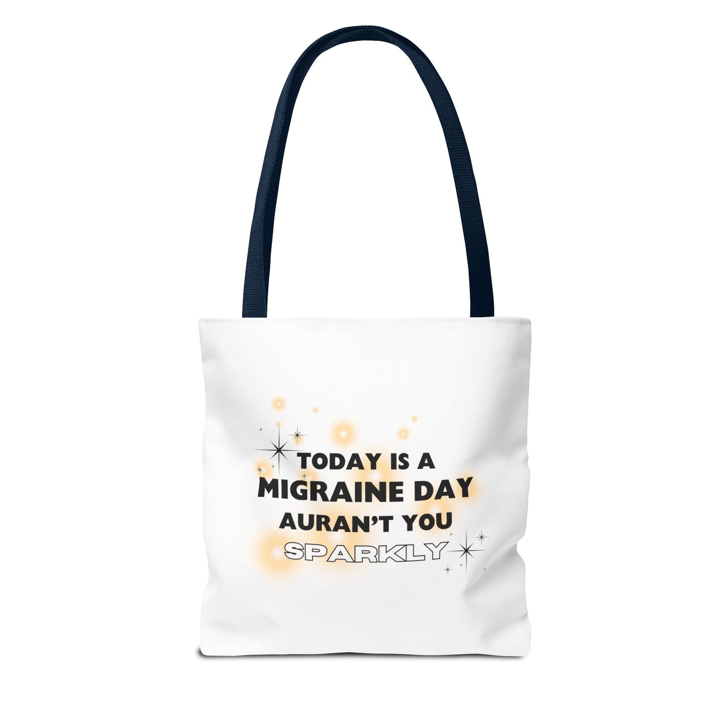 Unisex Migraine Day Invisible Illness Warrior Tote Bag