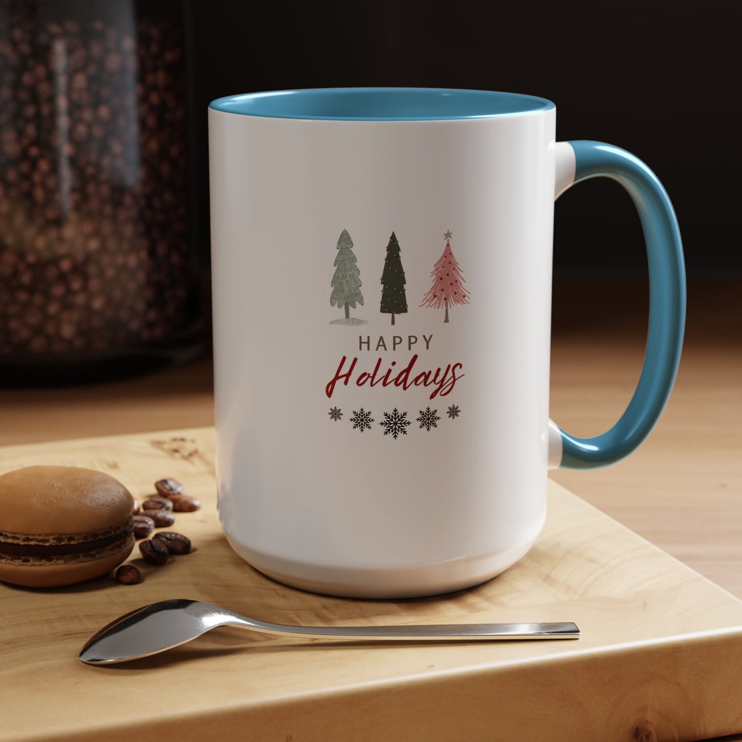 11oz/15oz Happy Holidays Seasons Greetings Fall Coffee Mug