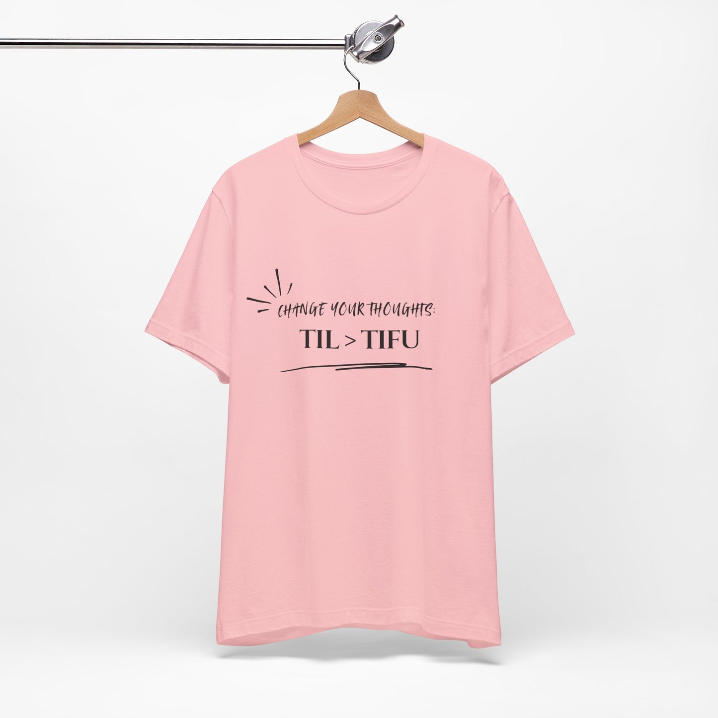 Unisex Self Love Positive Self Talk and Thoughts Mental Health Awareness and Positivity T-Shirt TIL>TIFU